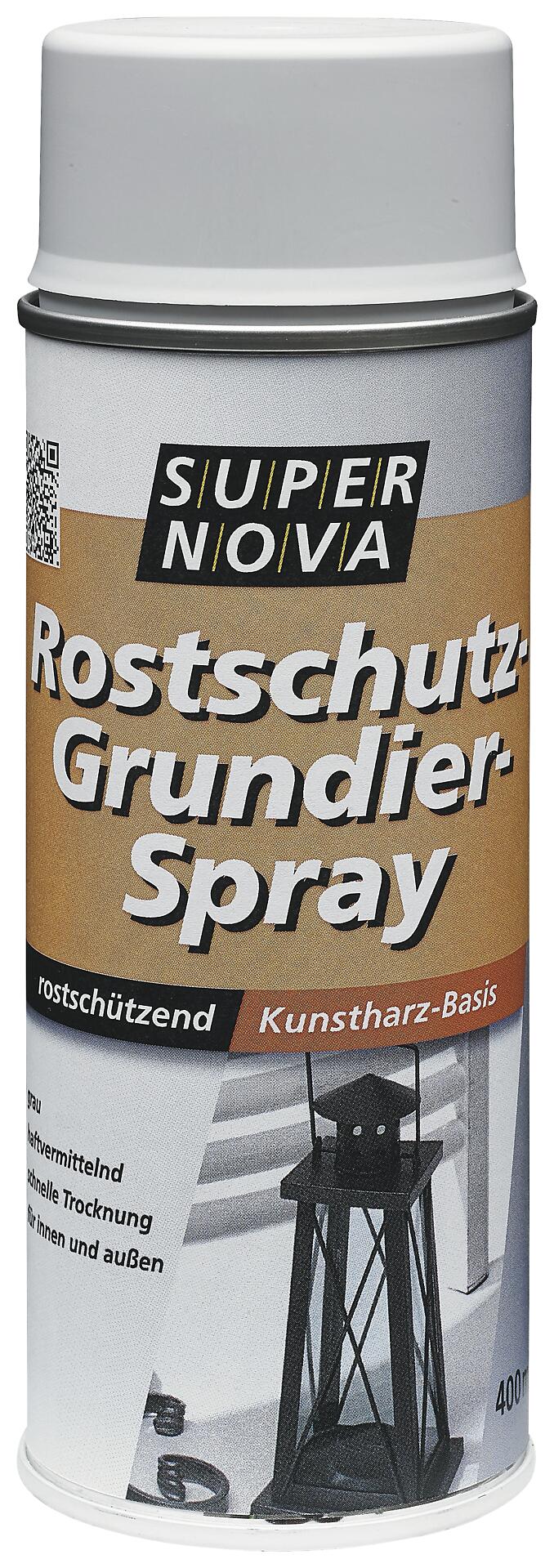 Super-Nova Rostschutz-Grundier-Spray grau ca. 0,4 l