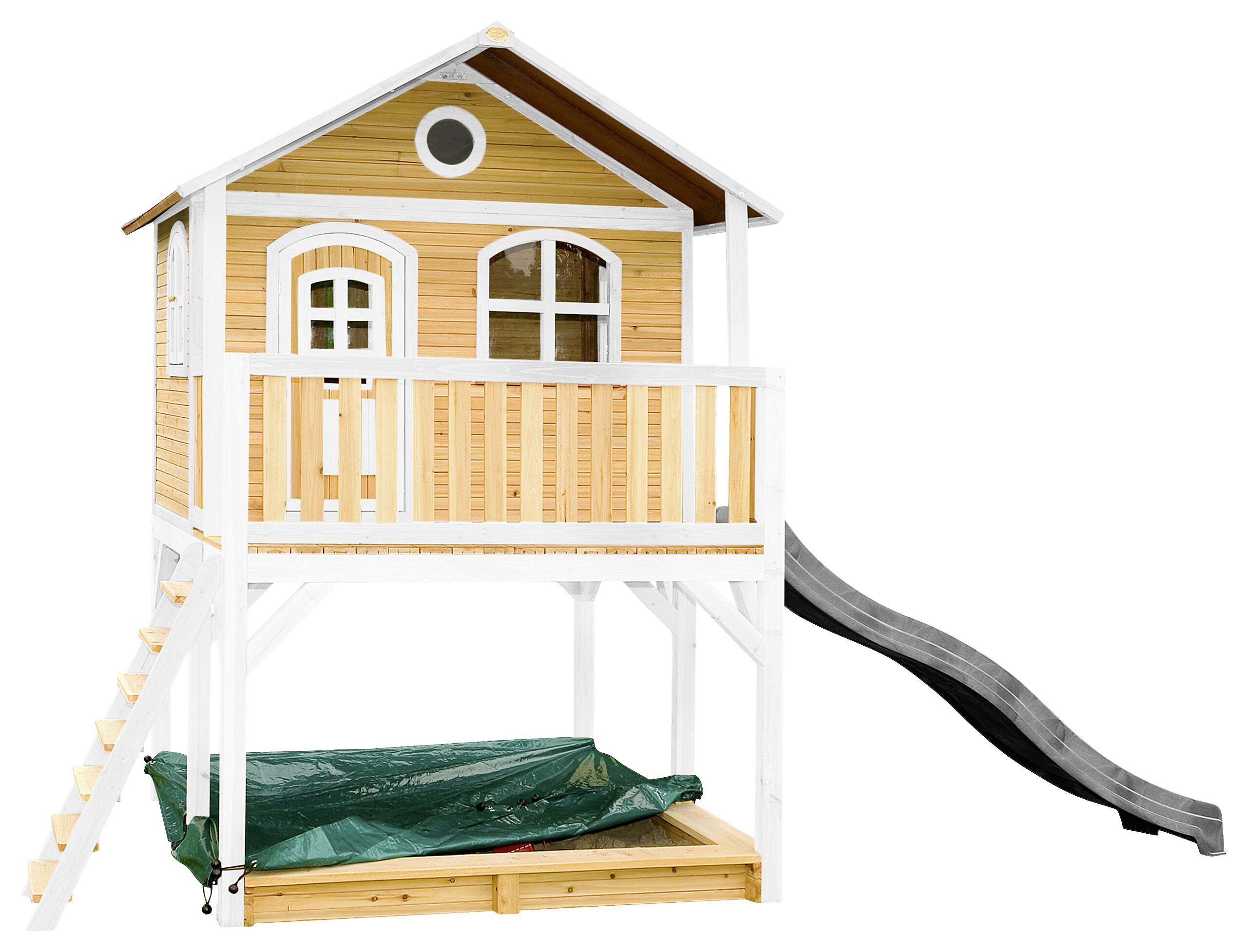 AXI Spielhaus Marc braun B/H/L: ca. 432x293x212 cm