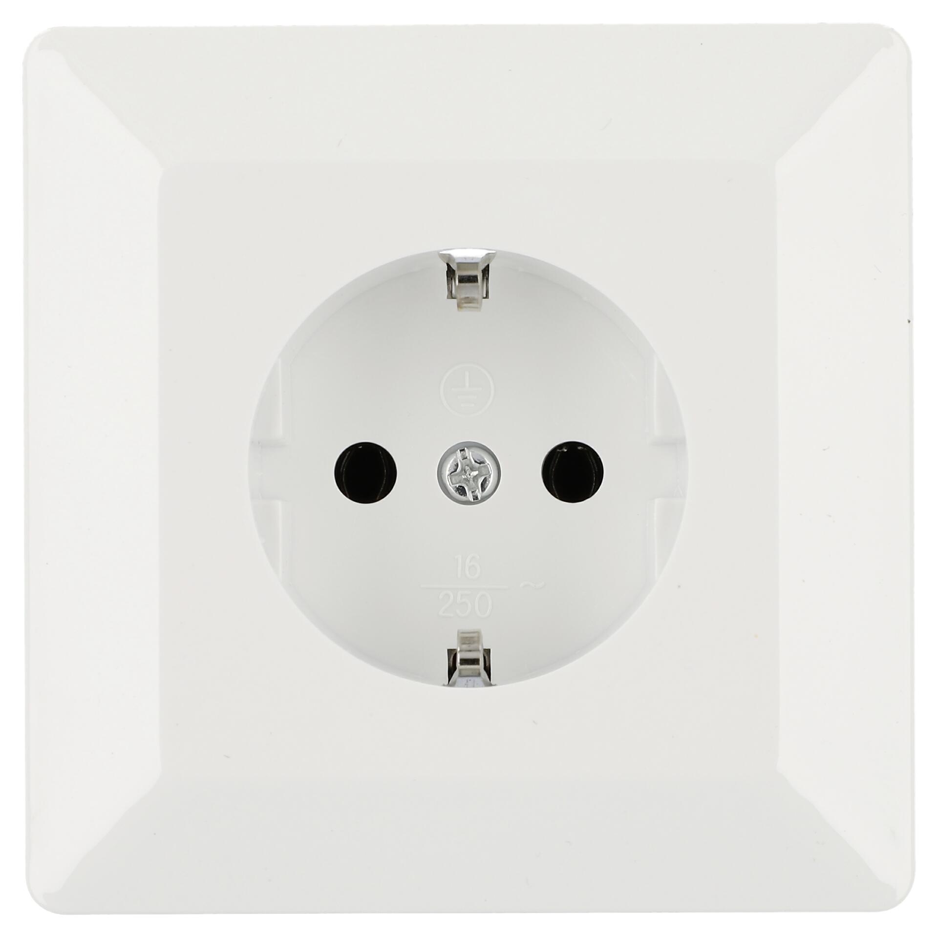 UniTec Steckdose weiß ca. 250 V