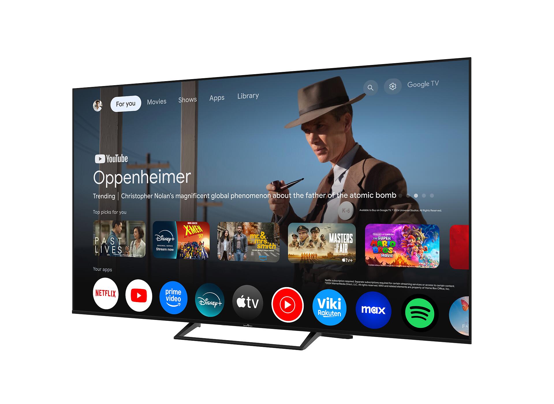 Smart-Tech QLED-Fernseher 65QG06K