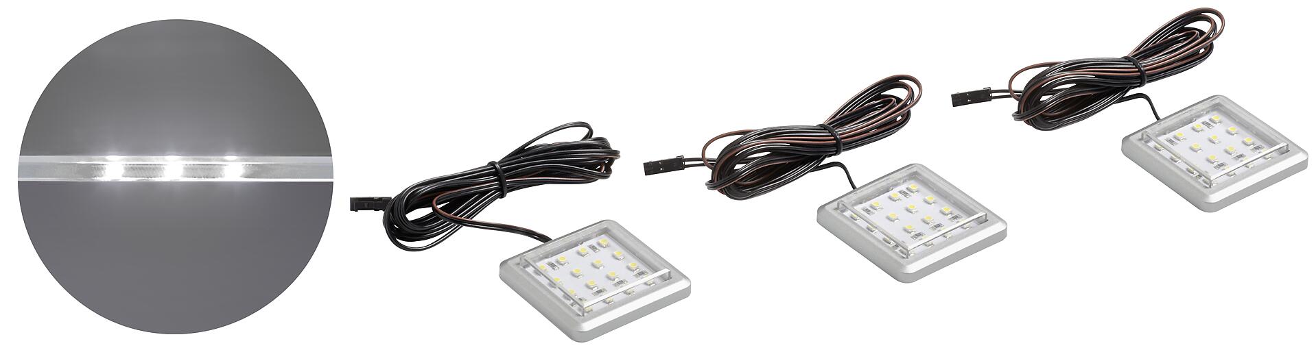 LED-Unterbauspots kaltweiß