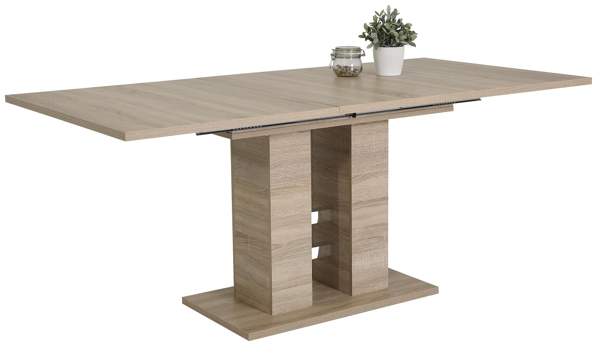 Esstisch HELENA II Eiche Sonoma Nachbildung B/H/T: ca. 140x76x90 cm