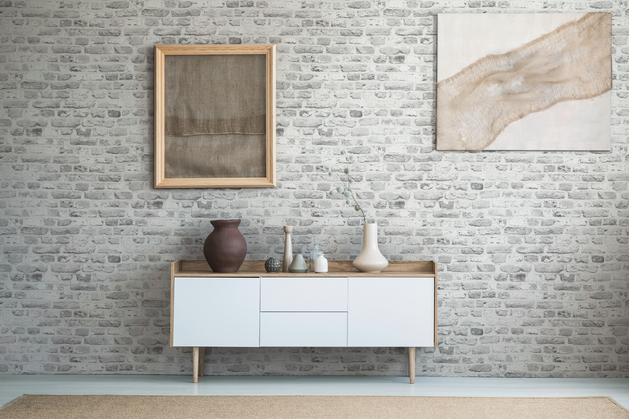 A.S.Creation Vliestapete weiß B/H/D: ca. 53x1005x8,7 cm