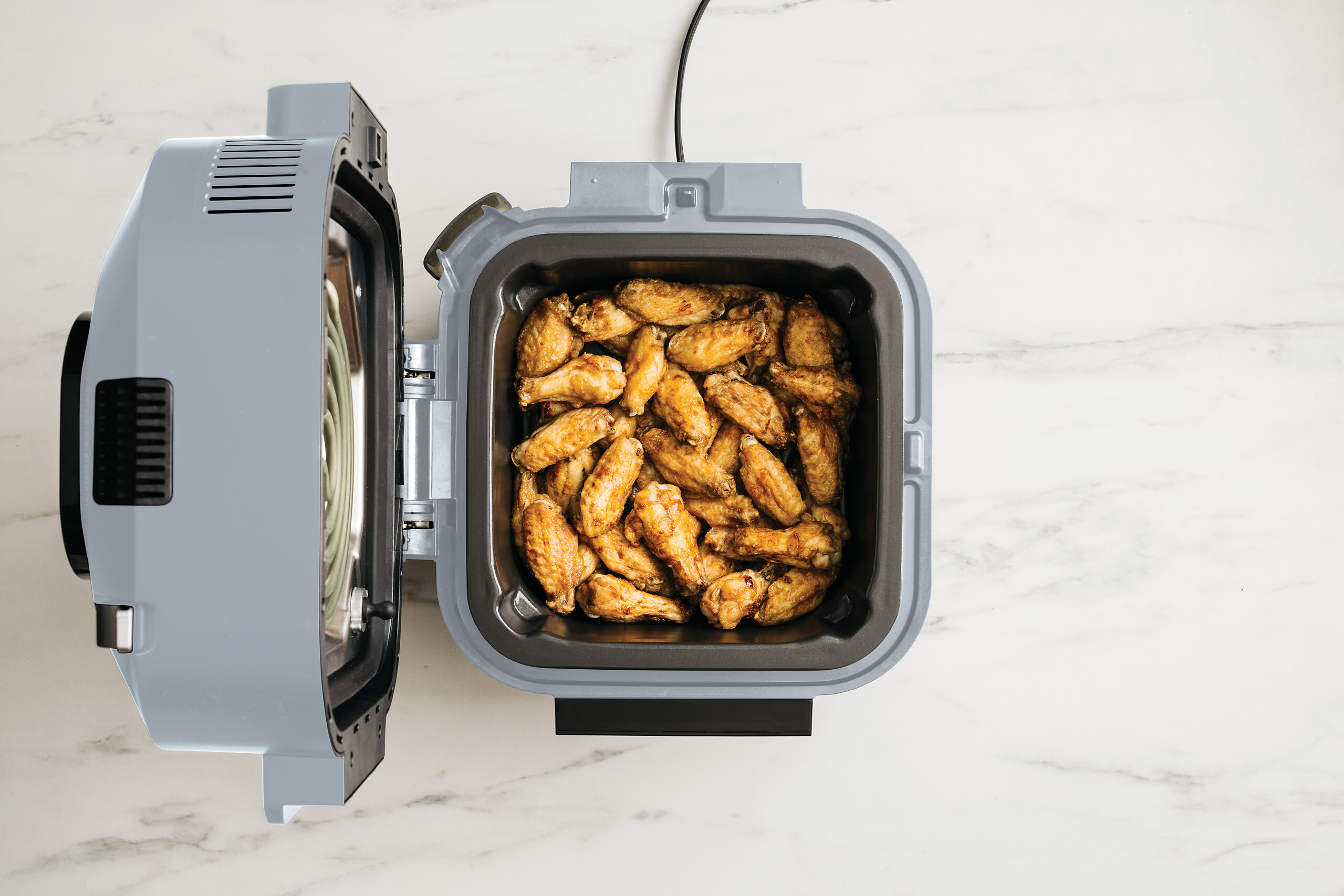 Ninja Heißluftfritteuse ON400EU grau Kunststoff B/H/L: ca. 33x31x35 cm ca. 5,7 l