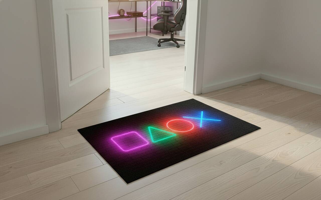 Fußmatte Velvet Gaming Multi B/L: ca. 45x75 cm