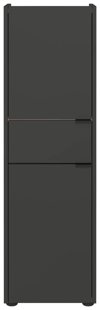 Schrank 4498-549 Graphit Eiche Navarra Nachbildung B/H/T: ca. 34x111x34 cm