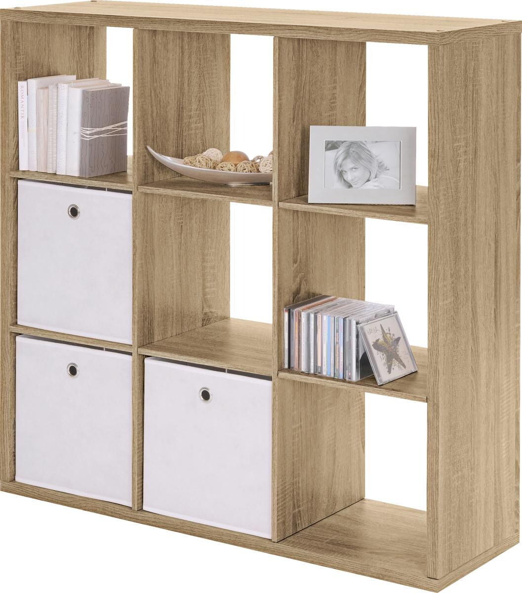 Raumteiler Max Eiche Sonoma Nachbildung B/H/T: ca. 107x107x33 cm