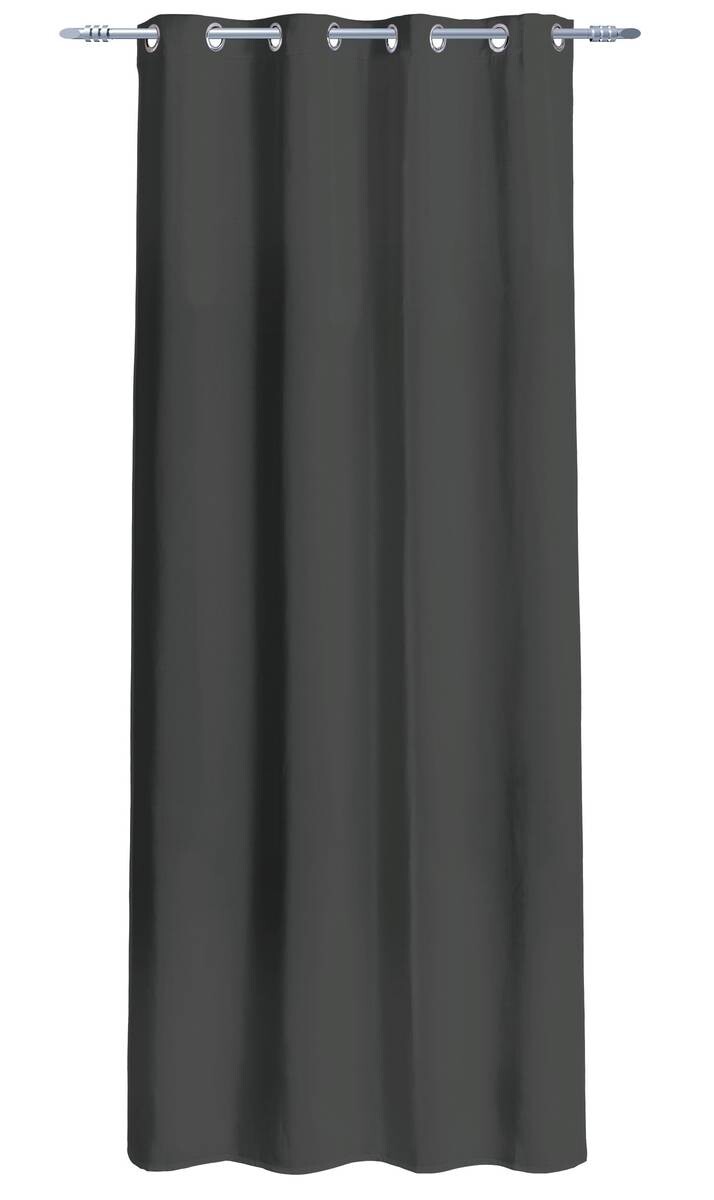 Verdunklungsvorhang Darkness dunkelgrau B/L: ca. 135x245 cm