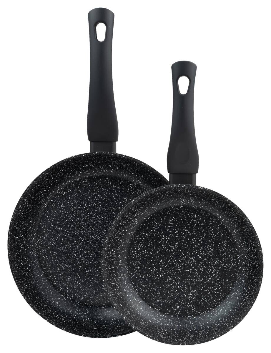 SAN IGNACIO Pfannen-Set IBON BLACK schwarz Aluminium 2 tlg.