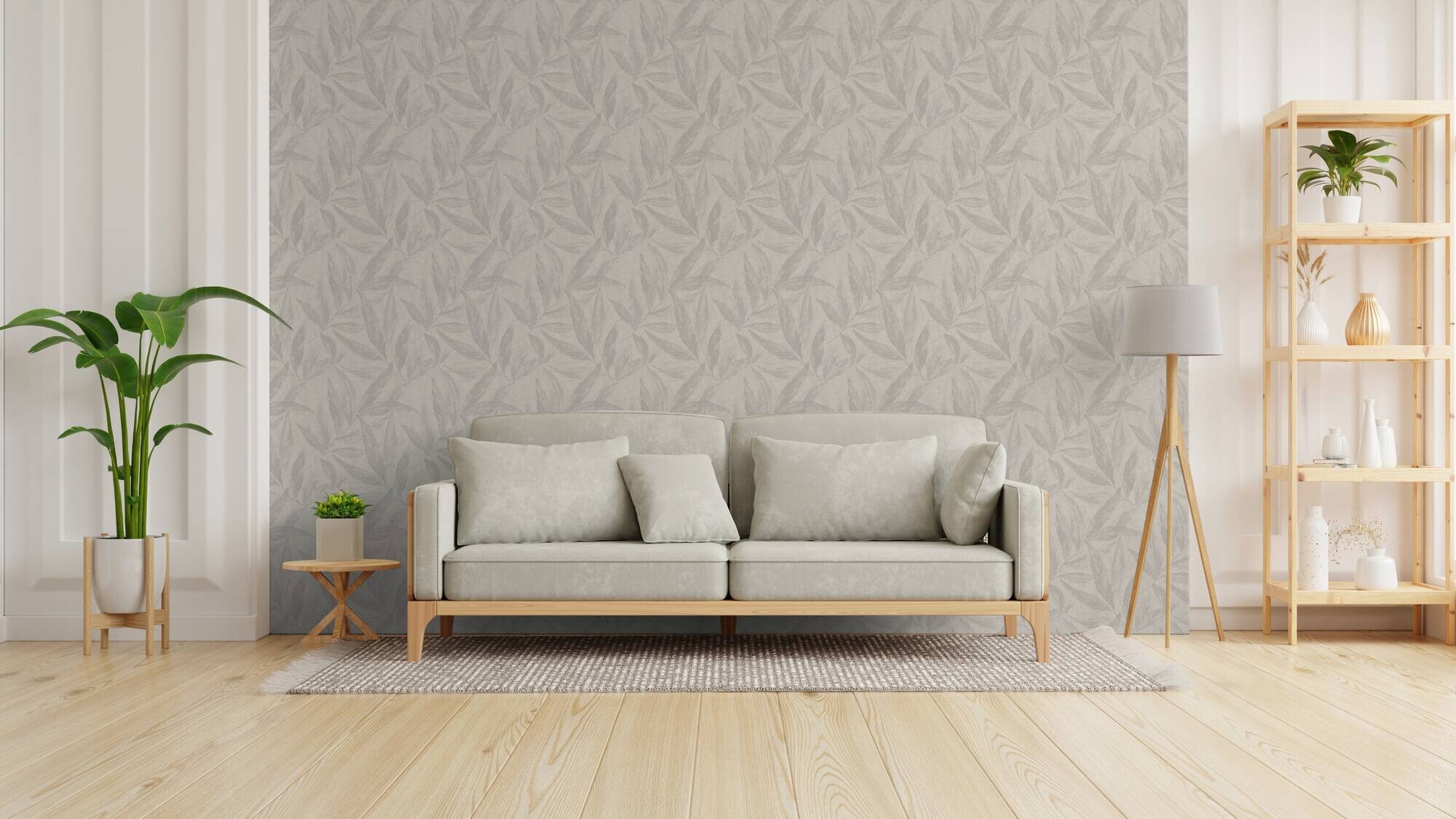 A.S.Creation Vliestapete grau beige weiß B/H/D: ca. 53x1005x9,3 cm