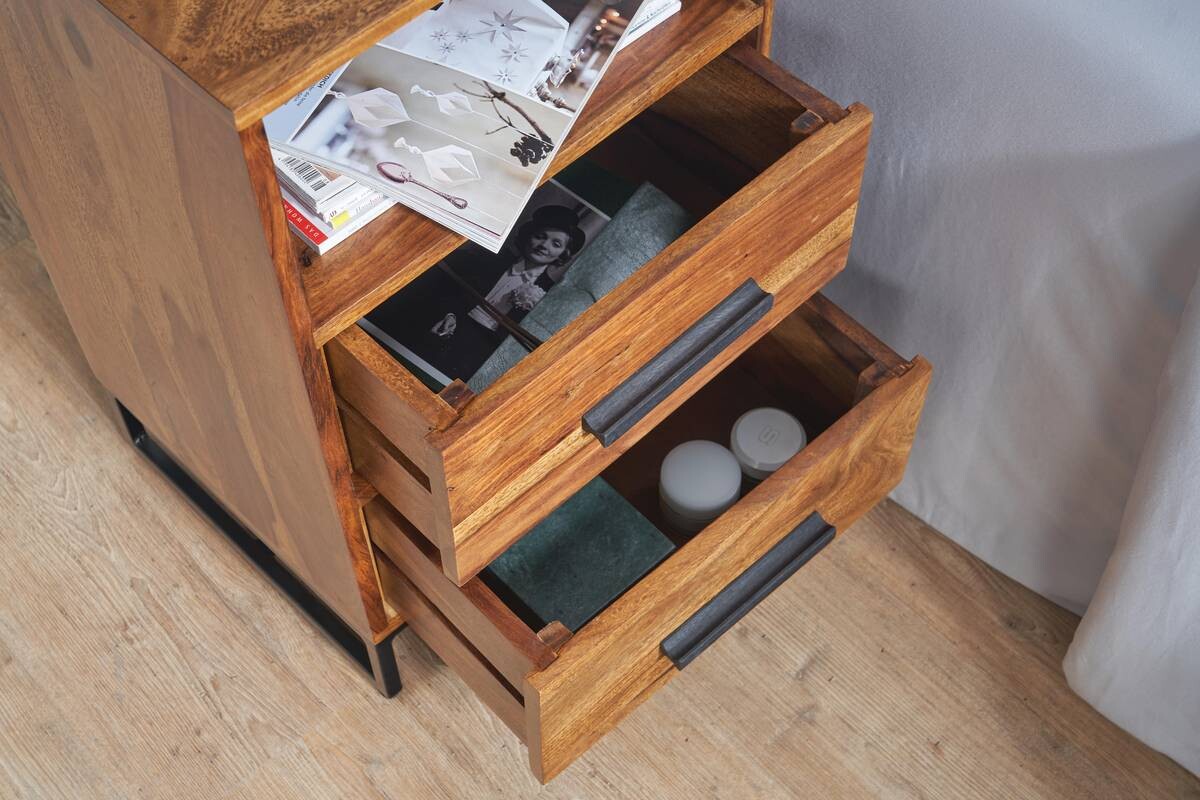 Nachtkonsole B/H/T: ca. 40x66x35 cm