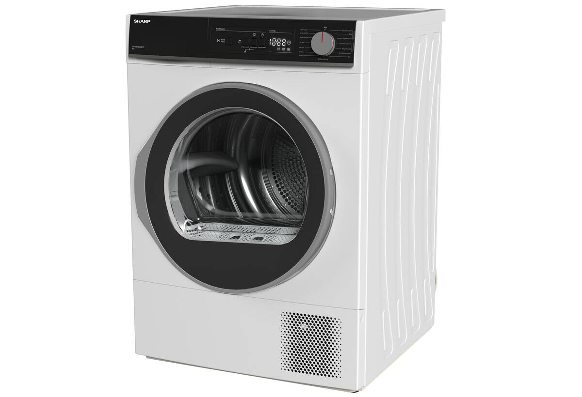 Sharp Wärmepumpentrockner KD-NHA8S6GW1D-DE