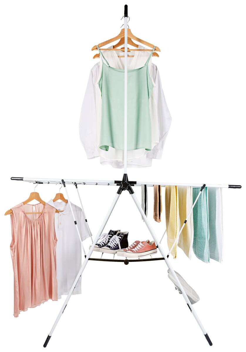 EasyMaxx Flügelwäschetrockner weiß