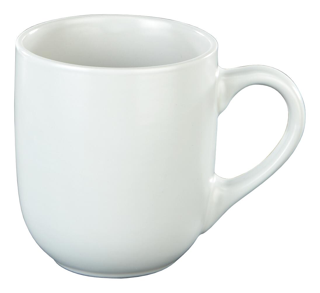 POCOline Kaffeebecher weiß Steingut