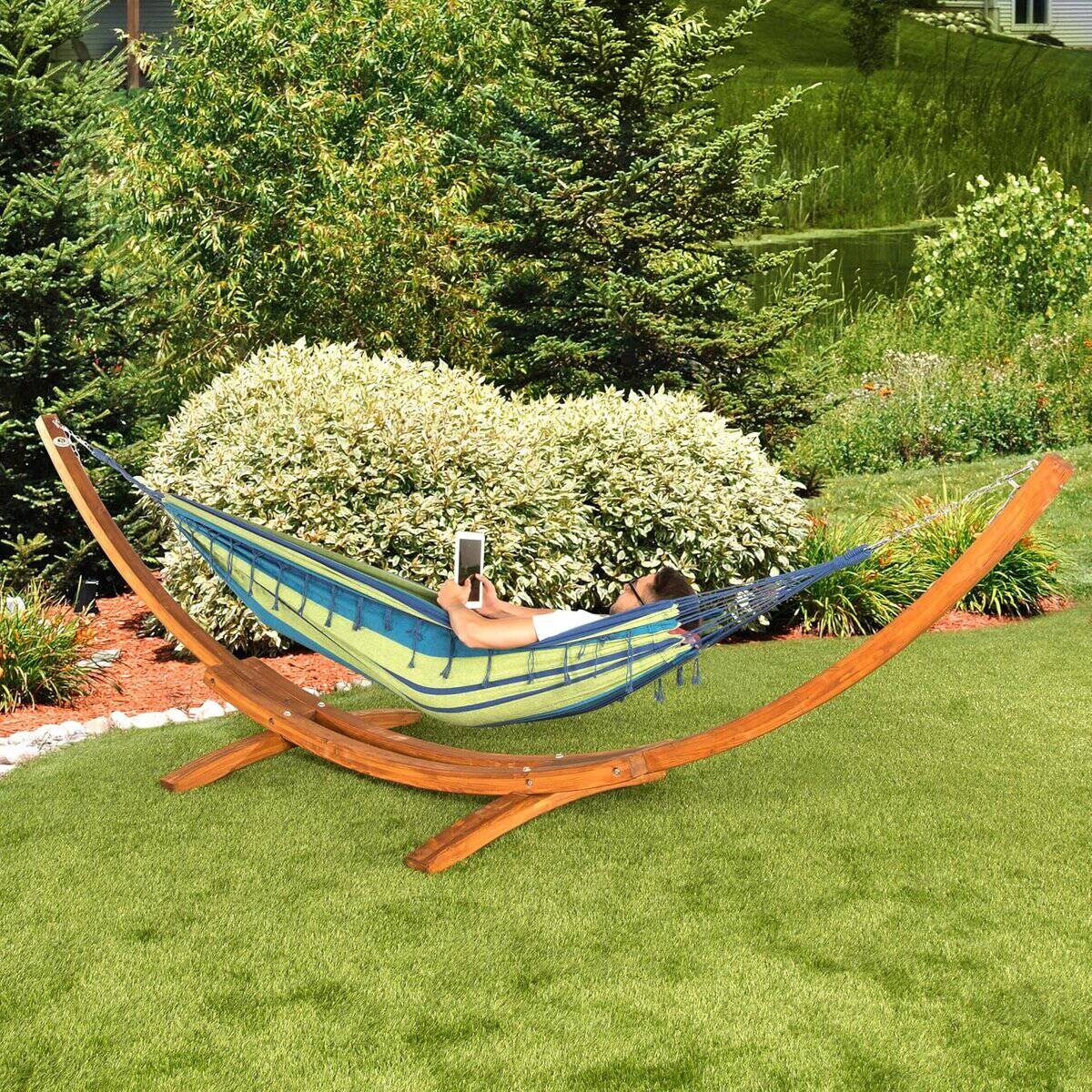 Ultranatura Hängematte grün Polyester