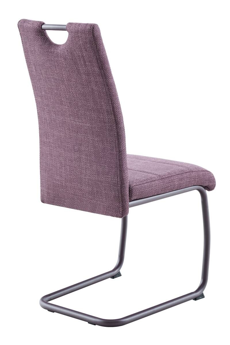 Schwingstuhl Florenz wilde Beere Webstoff B/H/T: ca. 43x99x60 cm