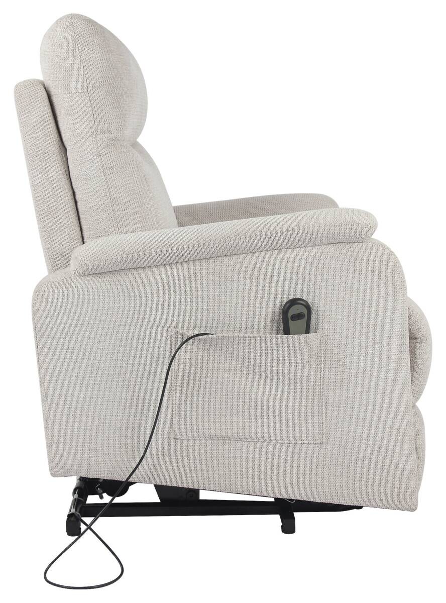 TV-Sessel Rubi beige Webstoff B/H/T: ca. 75x136x87 cm