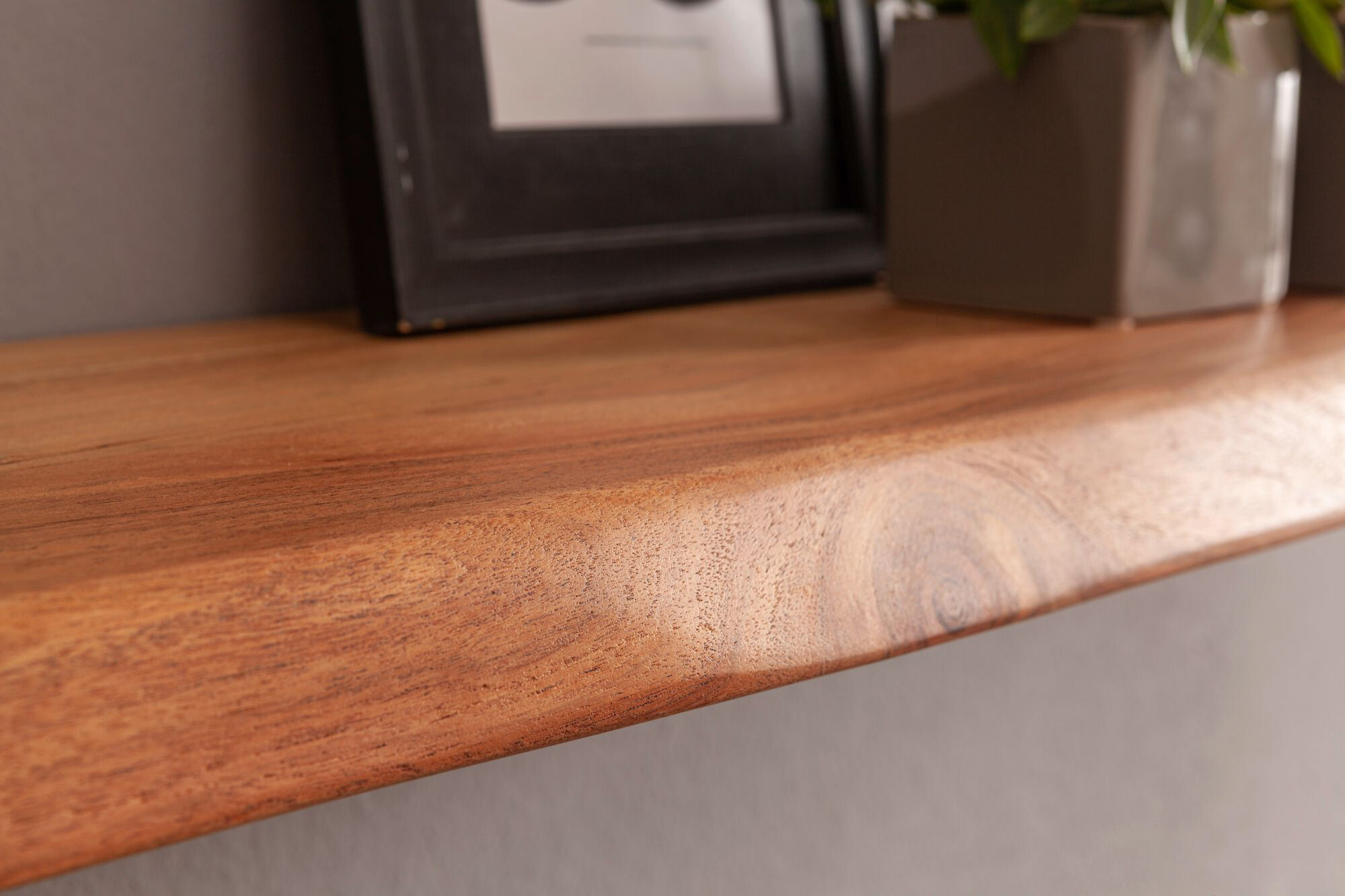 Wandregal natur B/H/T: ca. 80x4x25 cm