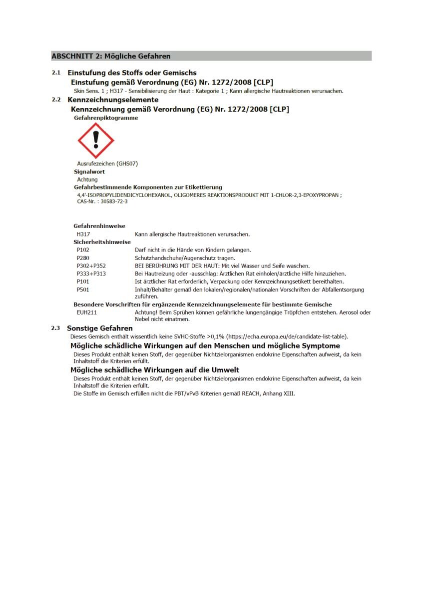 decotric Neue Oberfläche weiß ca. 0,284 l