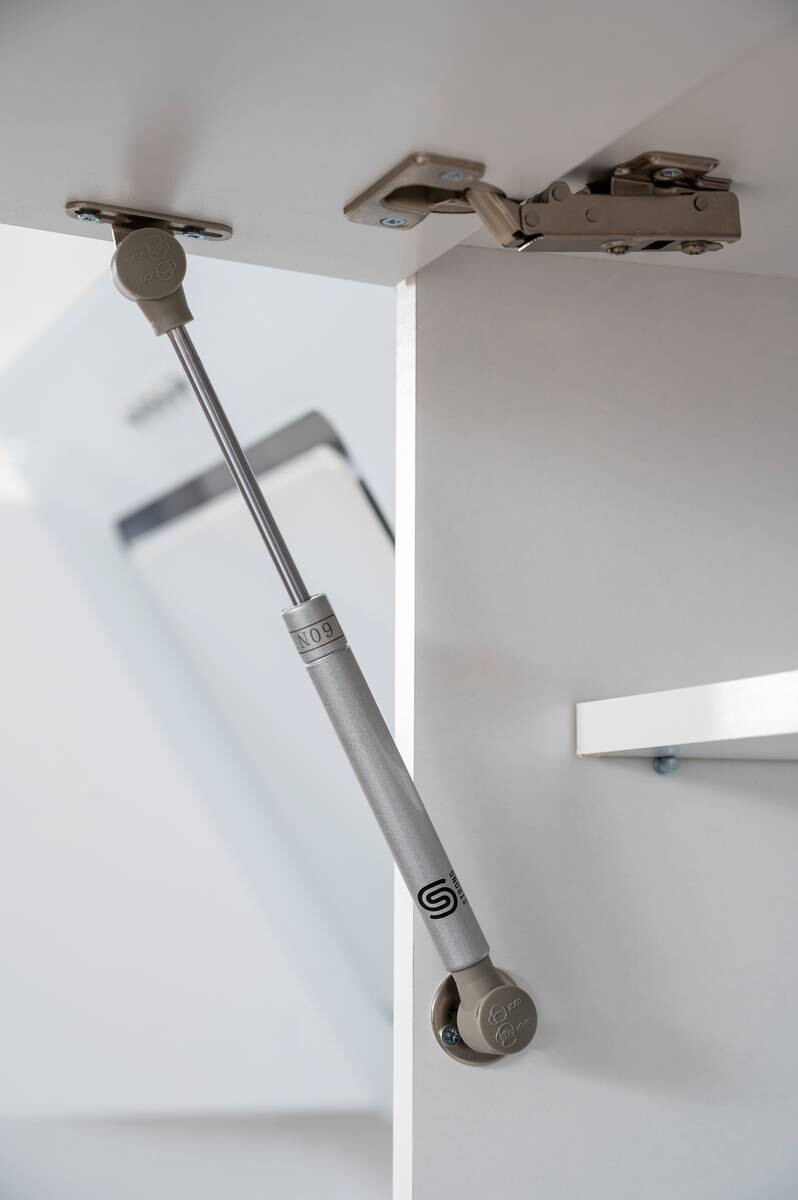 Respekta Küchenblock Amanda weiß Hochglanz B/H/T: ca. 240x200x60 cm