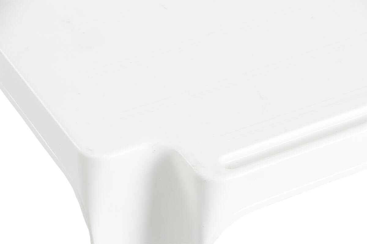ProGarden Kindertisch Tavolo weiß Kunststoff B/H/L: ca. 52x44x56 cm ProGarden Kindertisch Tavolo weiß Kunststoff B/H/L: ca. 52x44x56 cm