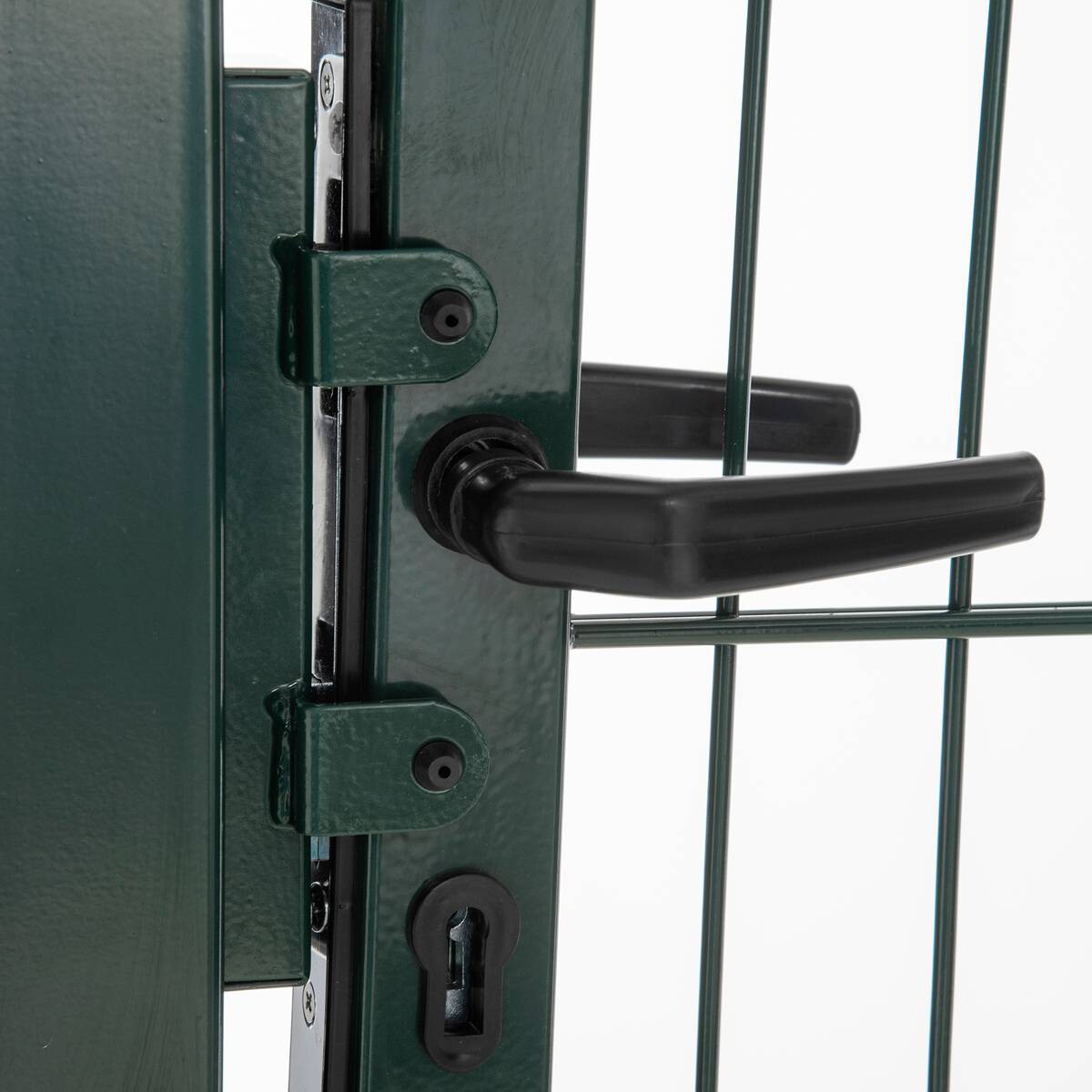 HOMCOM Gartentor grün PVC B/L: ca. 150x97 cm