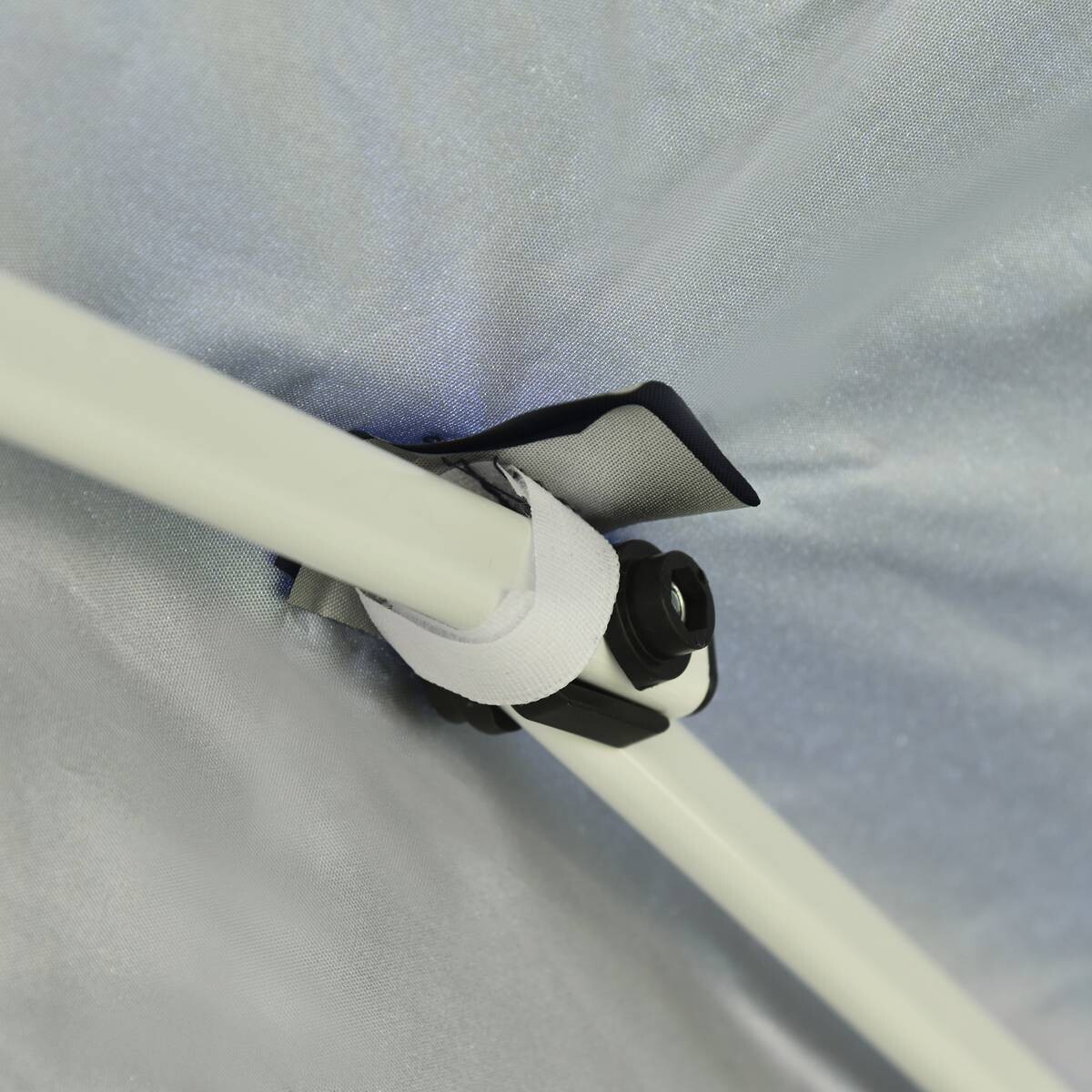 Outsunny Faltpavillon blau Stoff B/H/L: ca. 200x240x200 cm