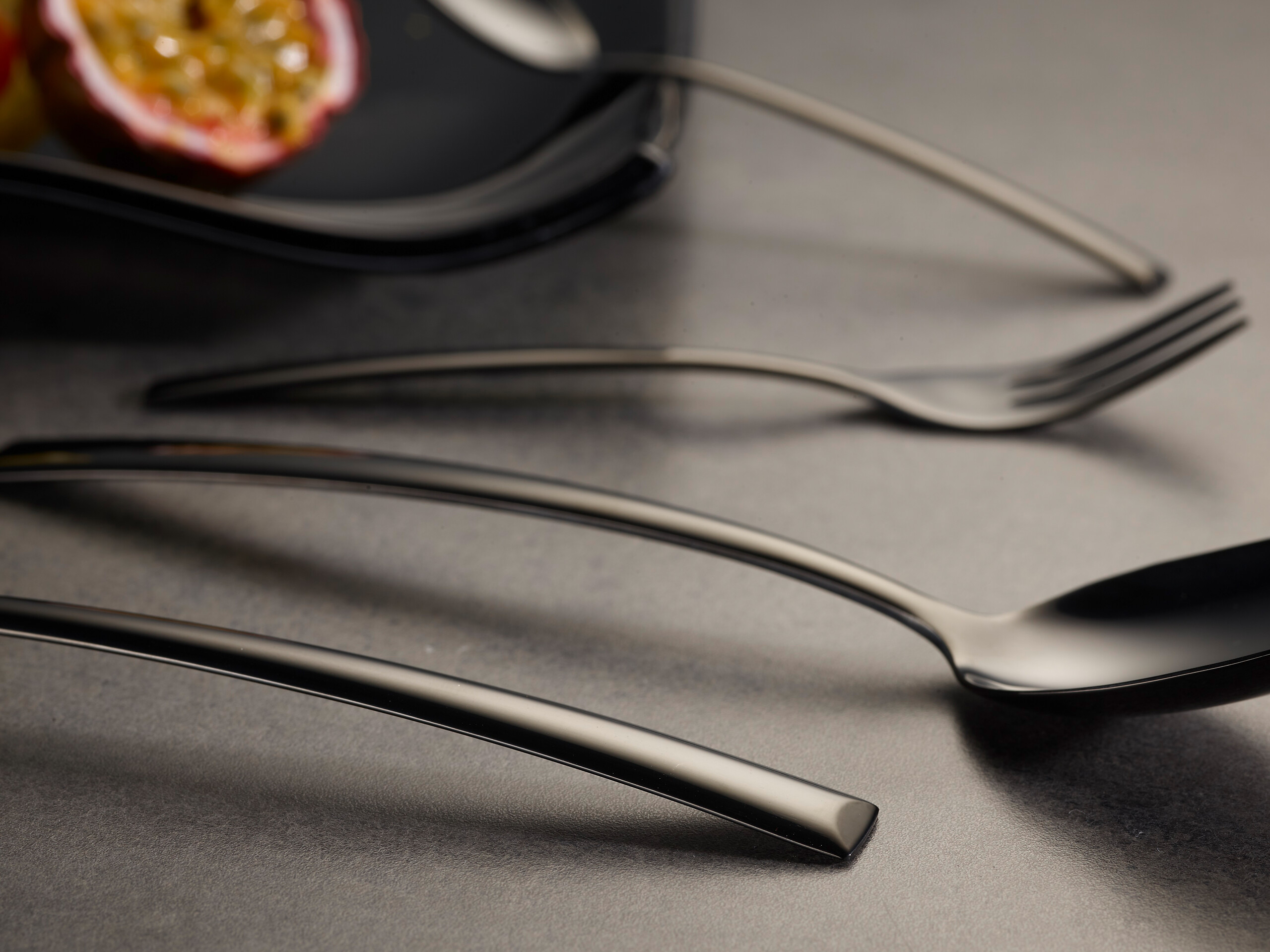 ECHTWERK Besteckset Avelino schwarz Edelstahl 30 tlg.