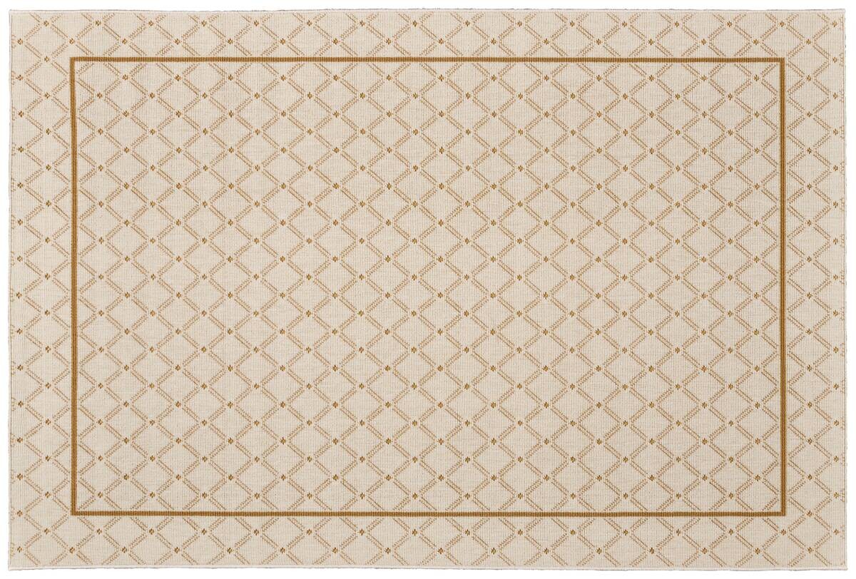 Webteppich Luxus beige B/L: ca. 160x230 cm