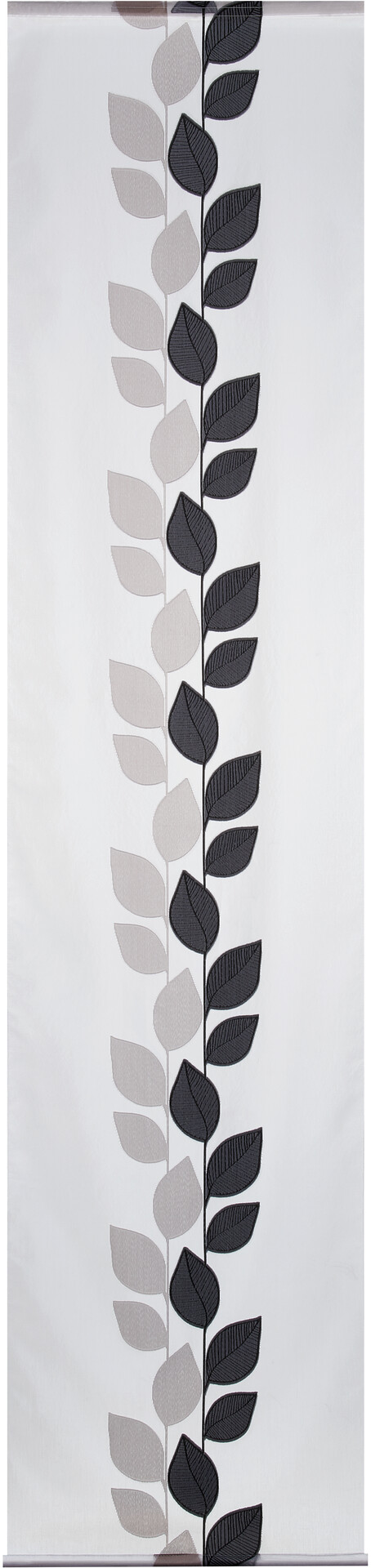 POCOline Schiebevorhang Pantheon schwarz B/L: ca. 60x245 cm