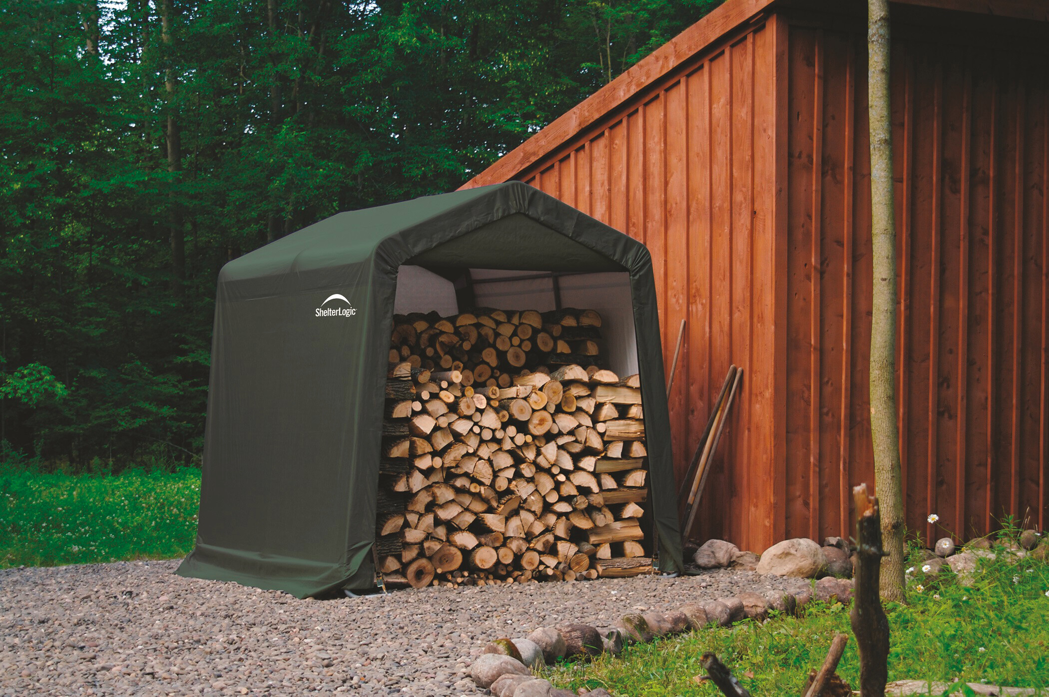 ShelterLogic Gartenhaus Shed-in-a-Box grün B/H/L: ca. 240x240x240 cm