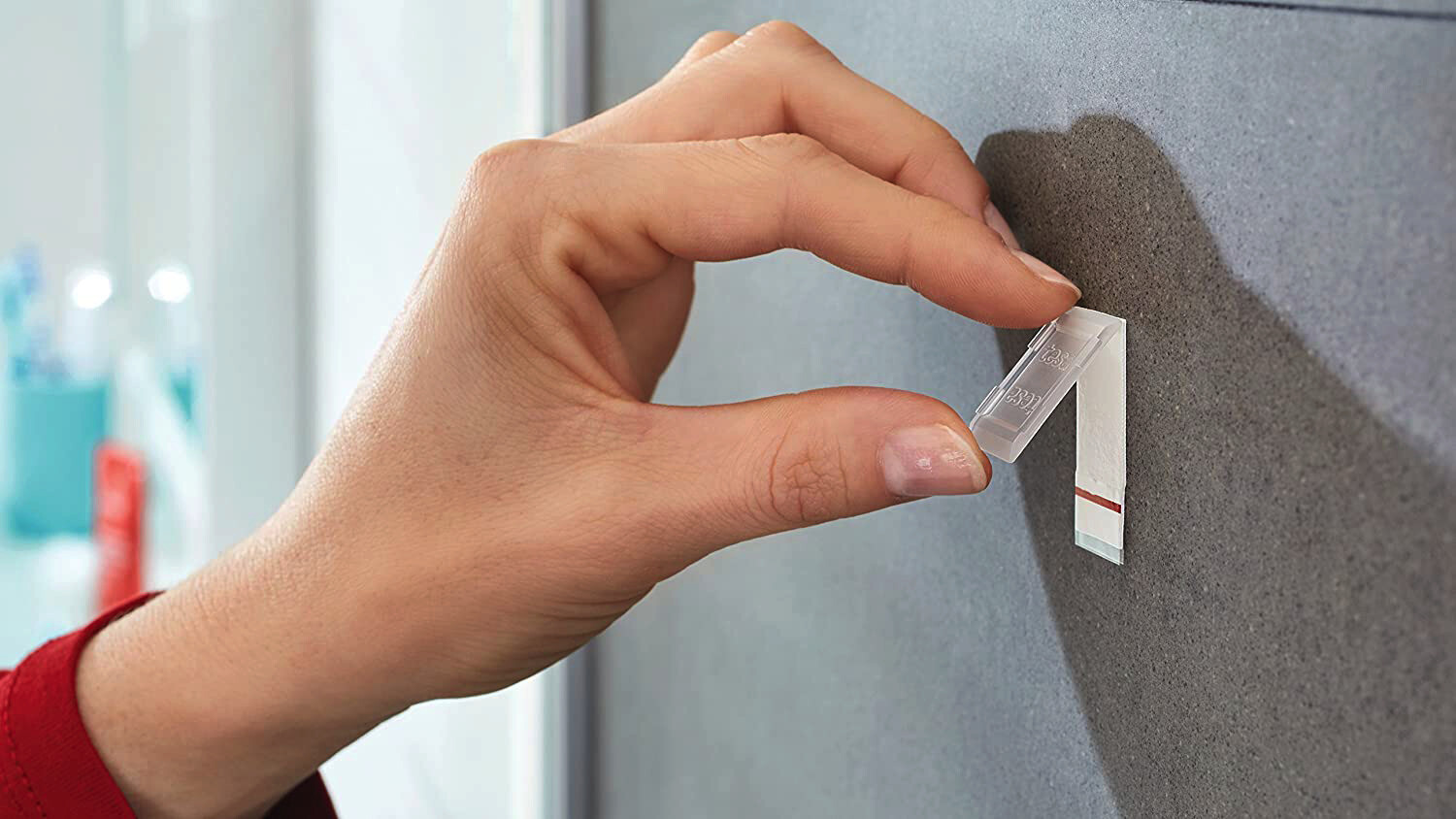 Powerstrips Chrom Metall B/H/L: ca. 2,2x4,2x1,6 cm