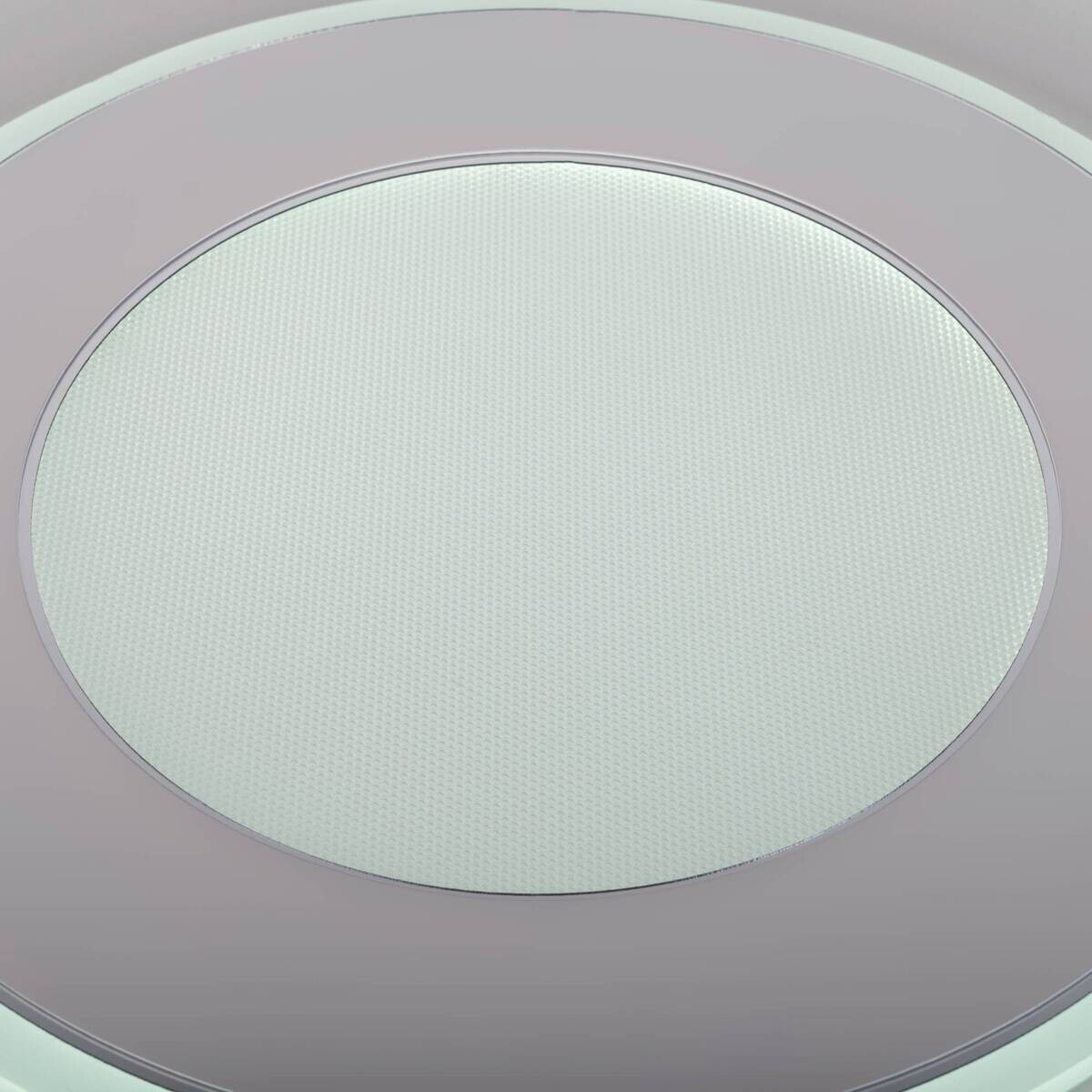 Näve Leuchten LED-Deckenleuchte weiß Kunststoff Metall B/H/T/D: ca. 50x7,5x50x50 cm