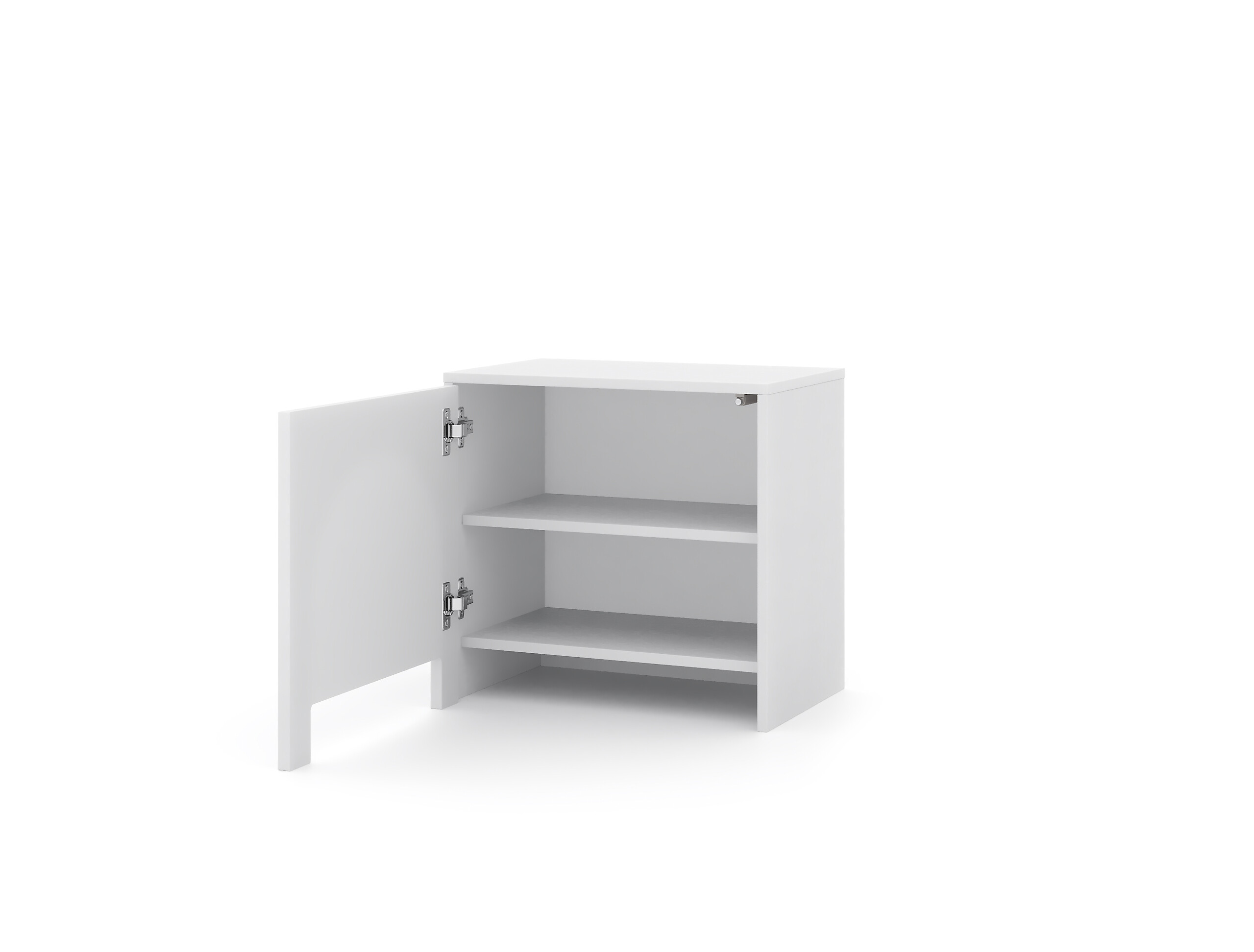 Nachtkonsole ARCO weiß B/H/T: ca. 50x49x35 cm