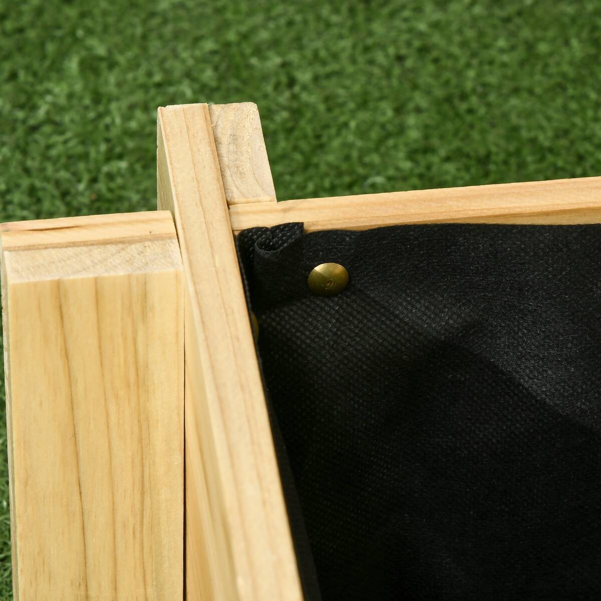 Outsunny Stufenbeet B/H/L: ca. 93x35x93 cm