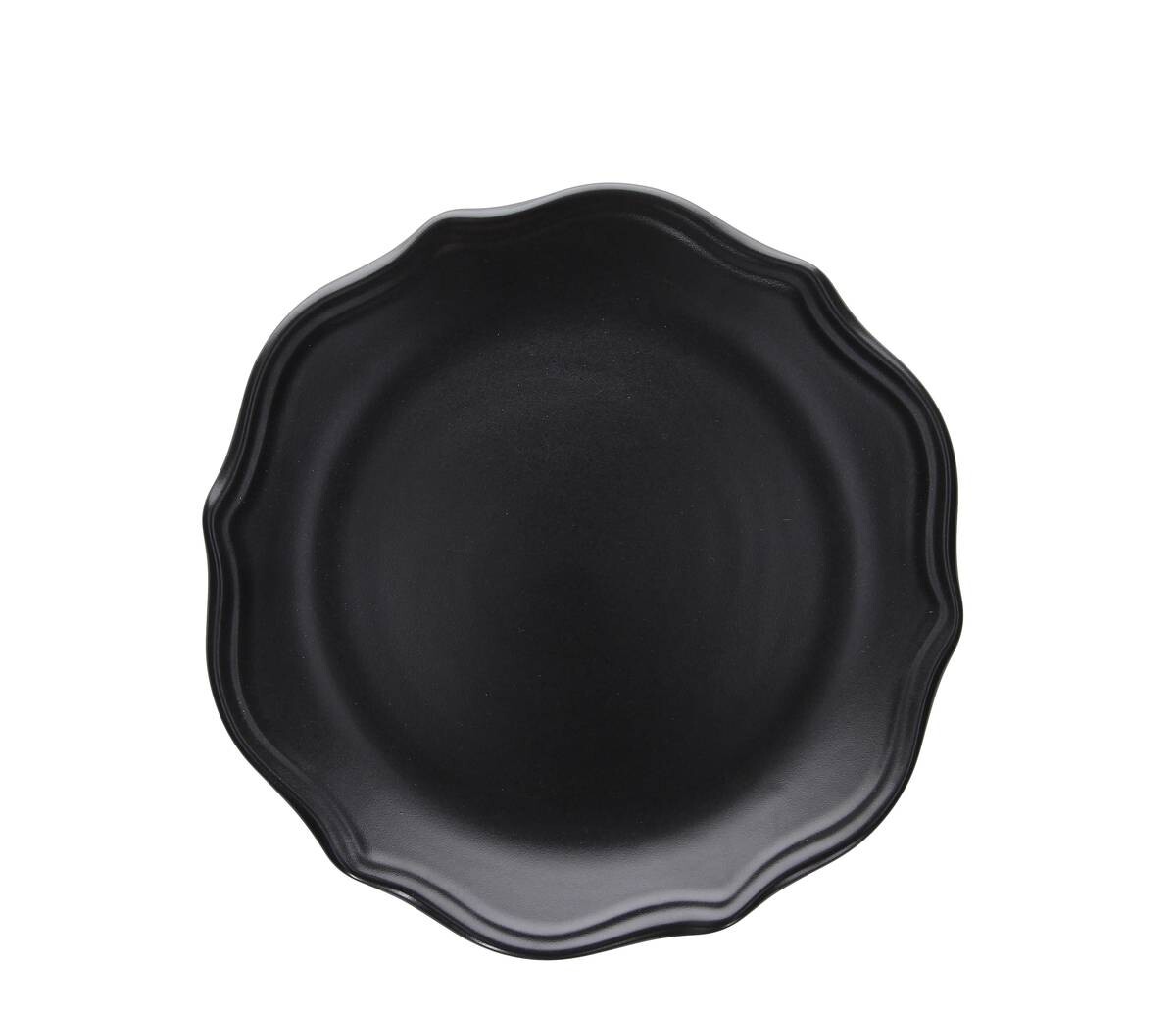 TOGNANA Tafelservice Cecile schwarz Steinzeug 12 tlg.