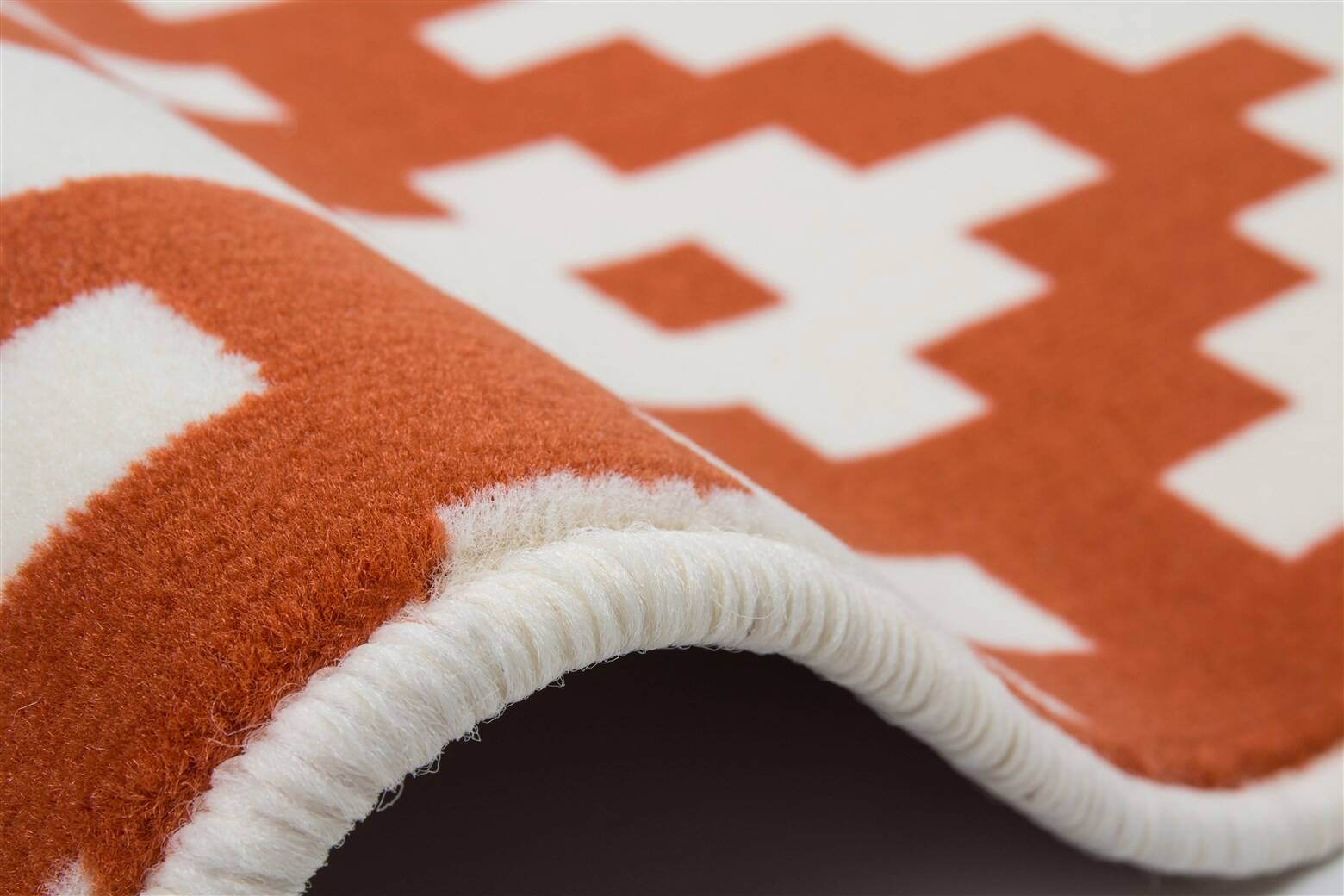 Kayoom Kurzflorteppich Now! 325 orange B/L: ca. 160x230 cm