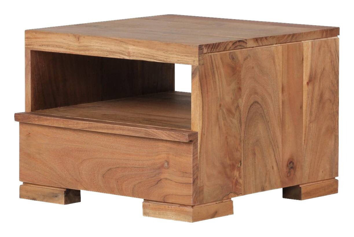 Nachtkonsole braun B/H/T: ca. 40x30x40 cm