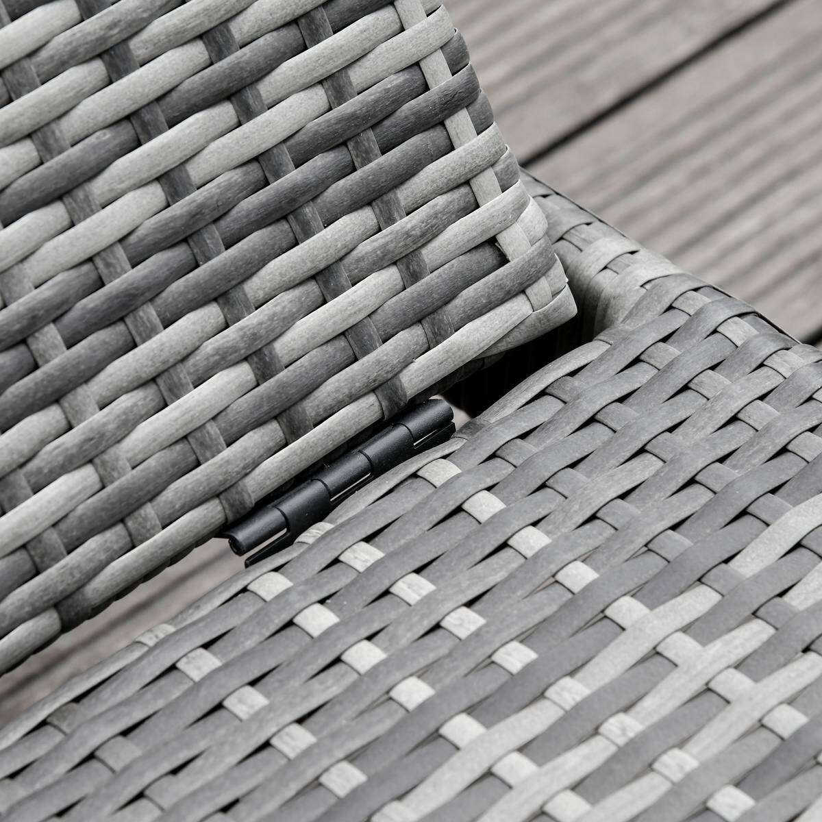 Outsunny Doppelliege grau Metall B/H/L: ca. 120x28x195 cm