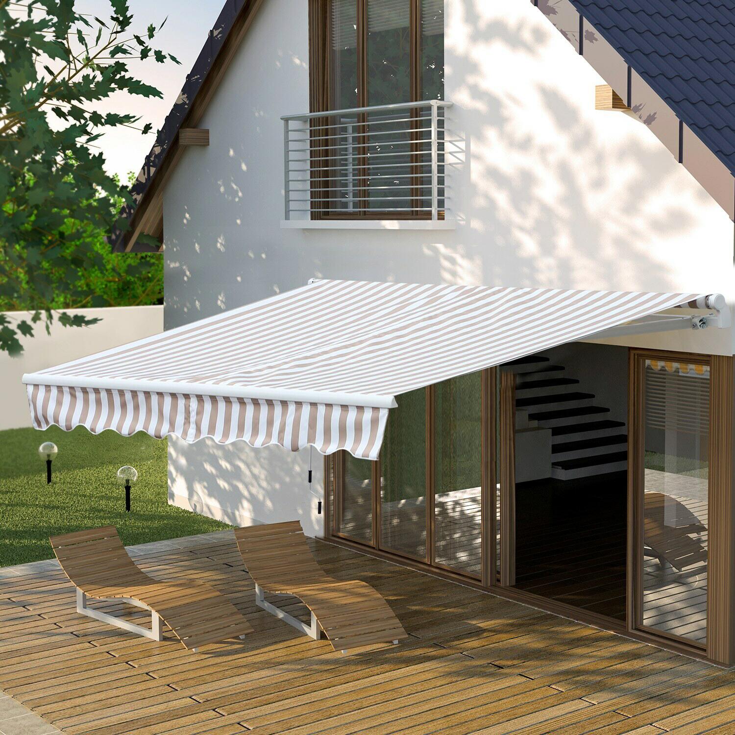 Outsunny Markise beige