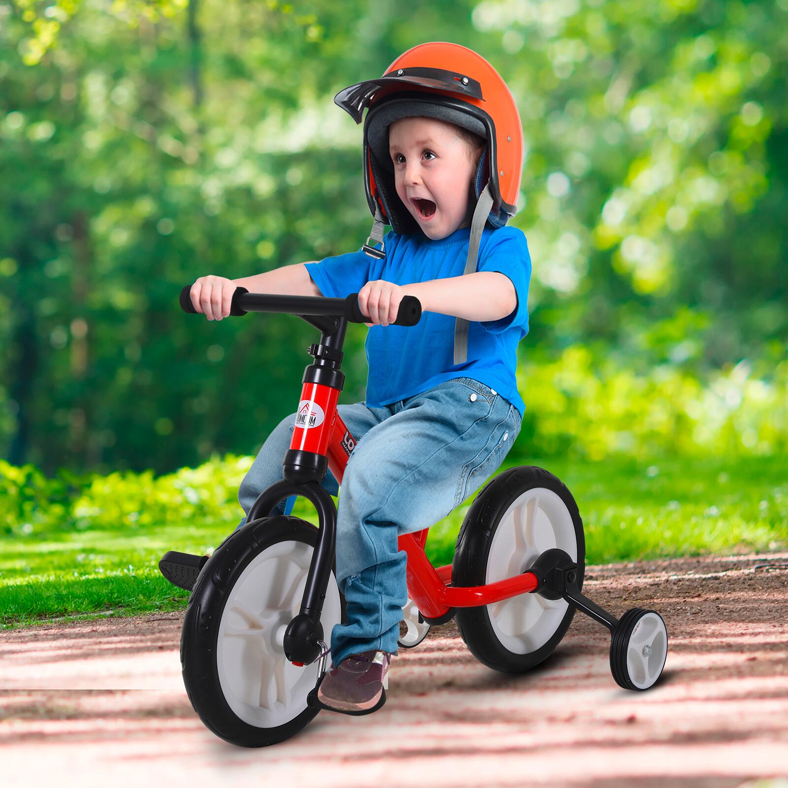 HOMCOM Kinderrad rot B/H/L: ca. 36x54x85 cm