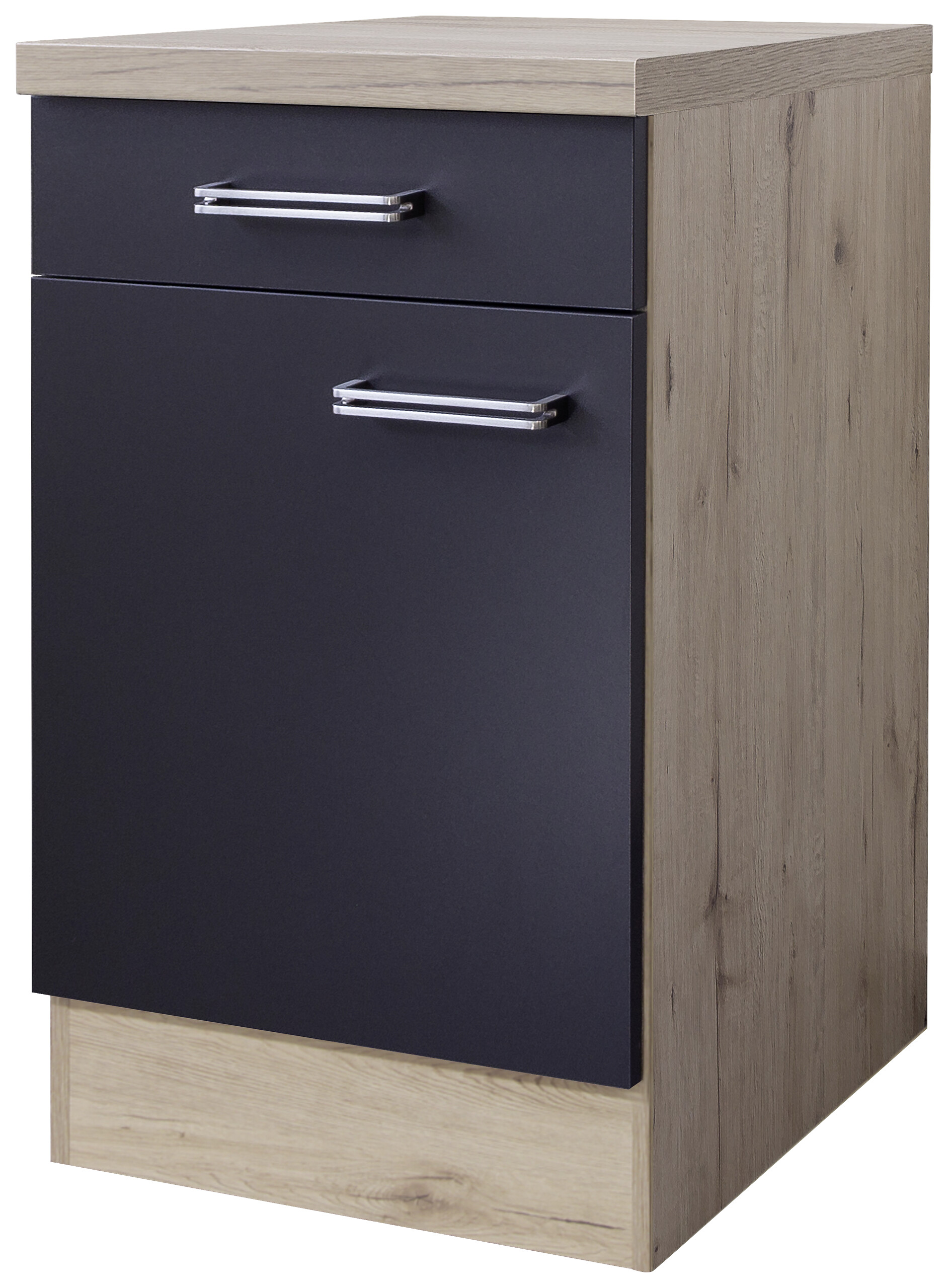 Unterschrank Elva anthrazit B/H/T: ca. 50x86x60 cm