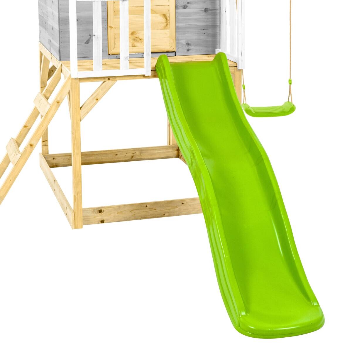 Zwerkules Spielhaus Valli grau B/H/L: ca. 370x224x352 cm