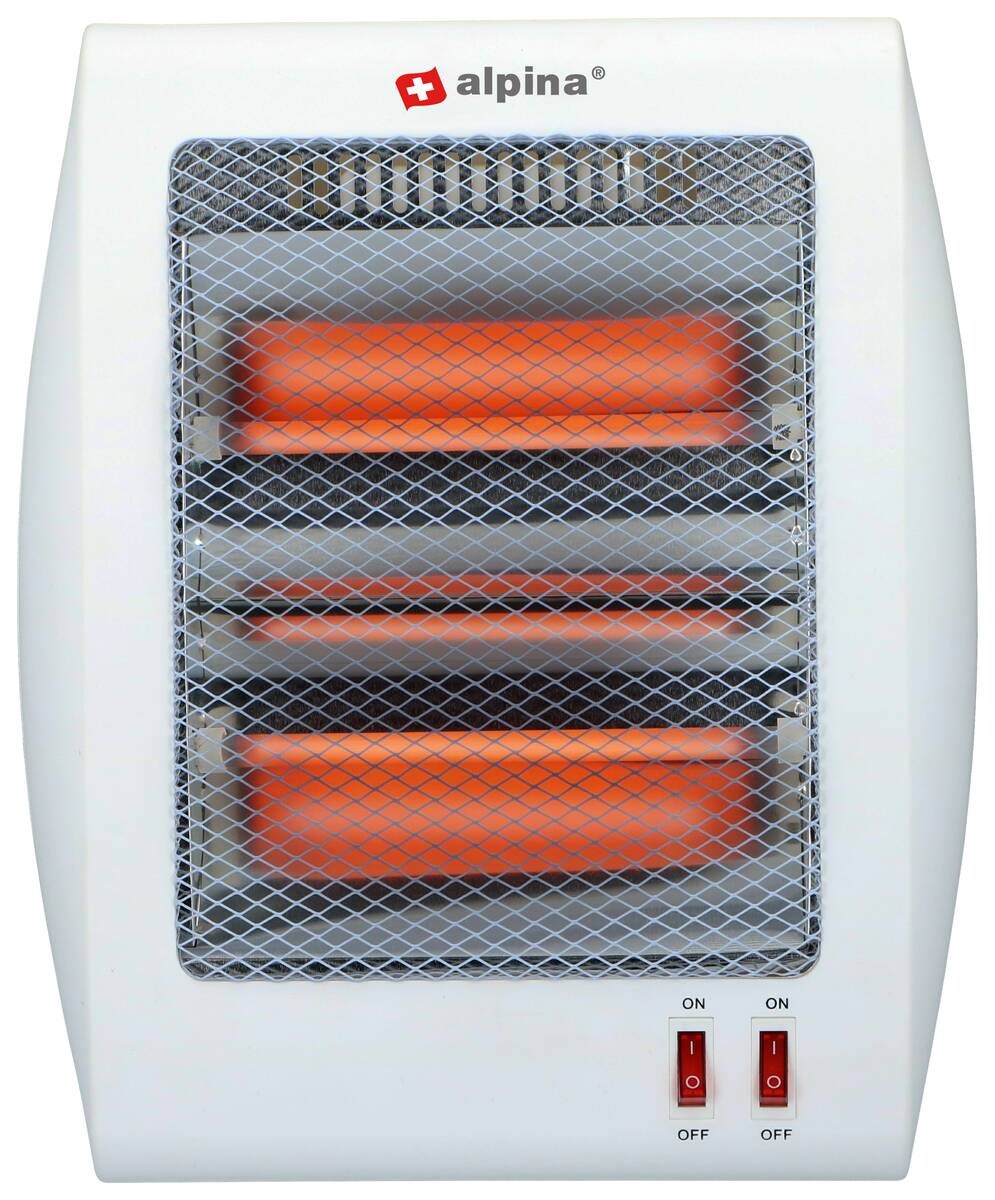 alpina Elektroheizgerät 871125218241 LQ002 weiß B/H/T: ca. 28x48x13 cm ca. 800 W alpina Elektroheizgerät 871125218241 LQ002 weiß B/H/T: ca. 28x48x13 cm ca. 800 W