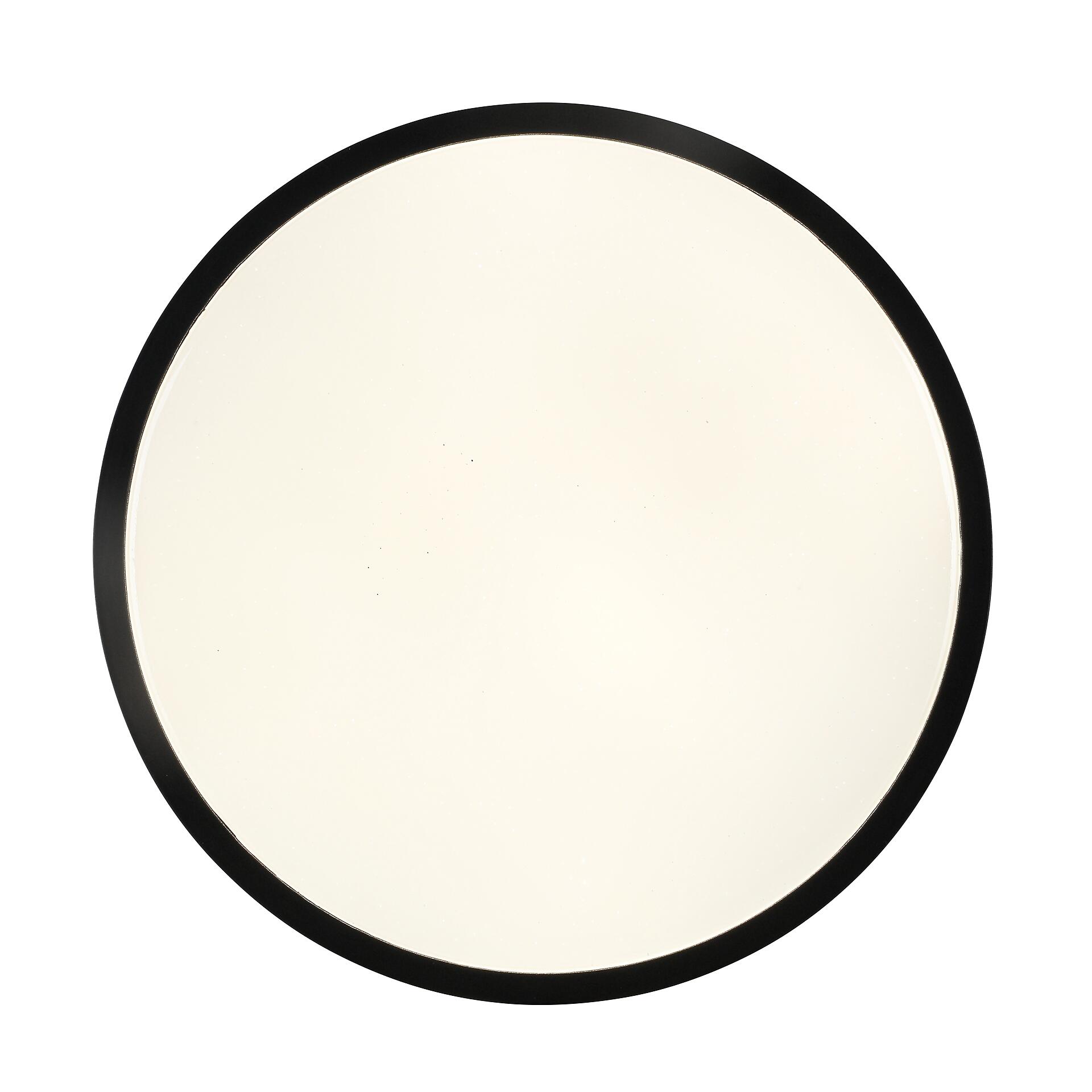 Nolo LED-Deckenleuchte Hela schwarz Kunststoff H/D: ca. 4,3x30 cm