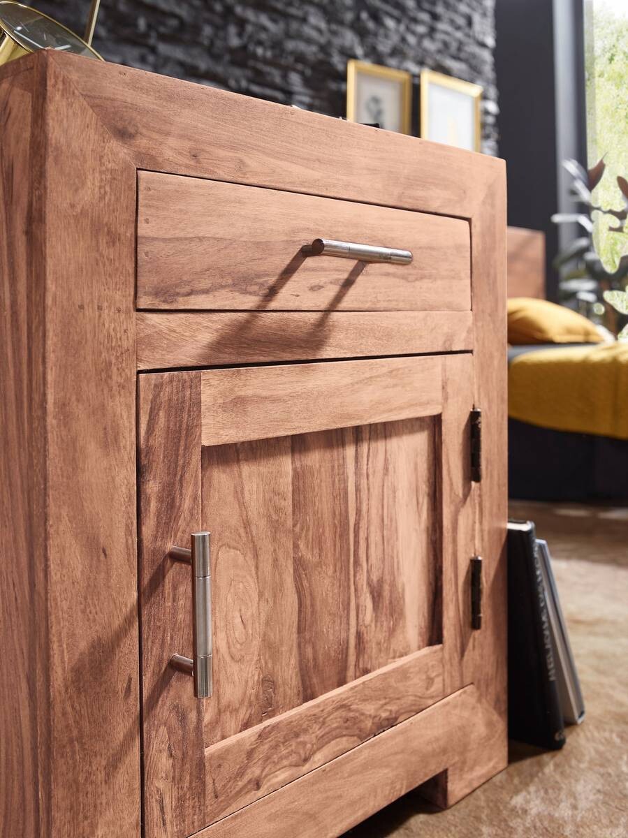 Nachtkonsole braun B/H/T: ca. 40x60x50 cm