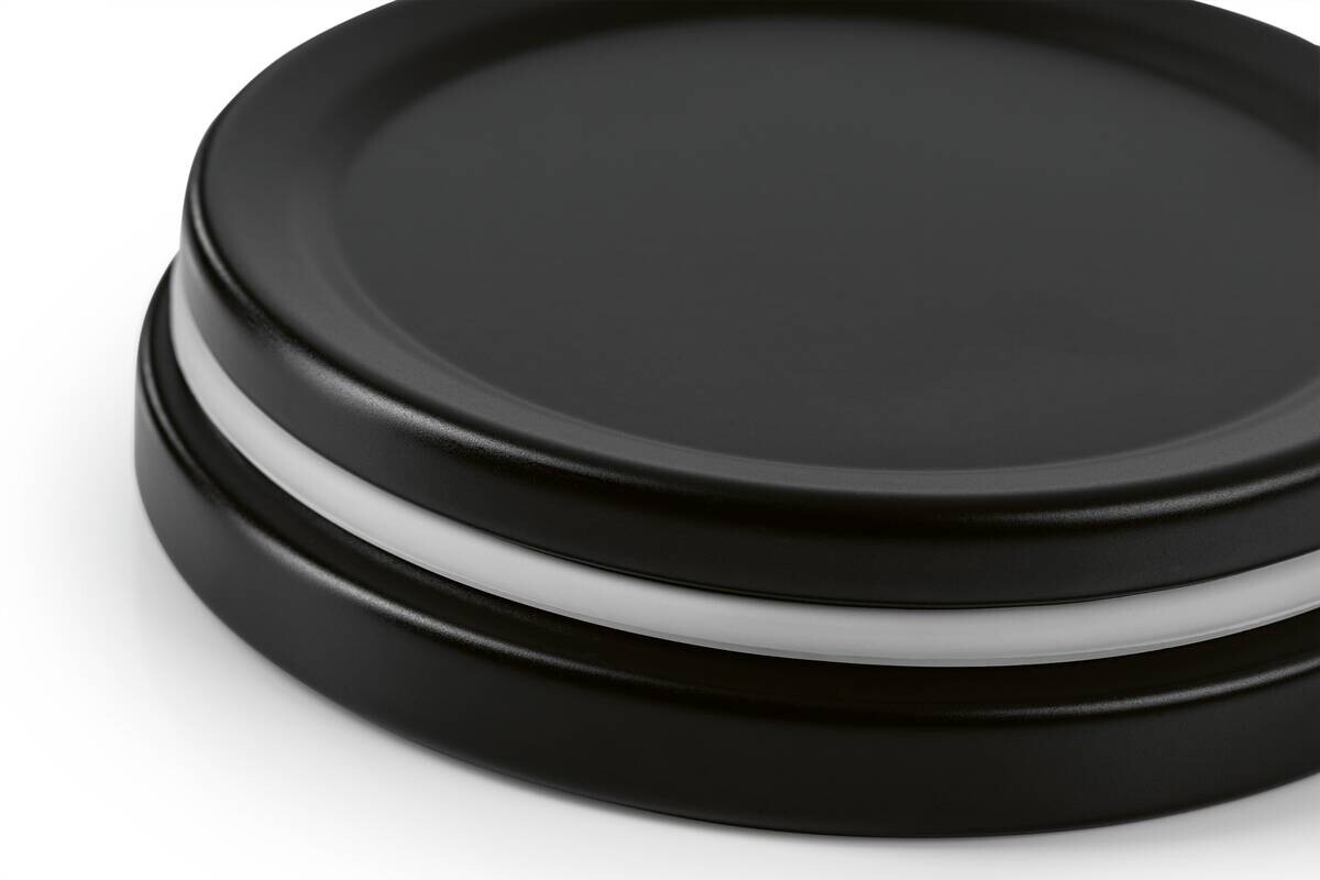 GOURMETmaxx Vorratsdosenset schwarz B/H/L: ca. 18x23x34 cm