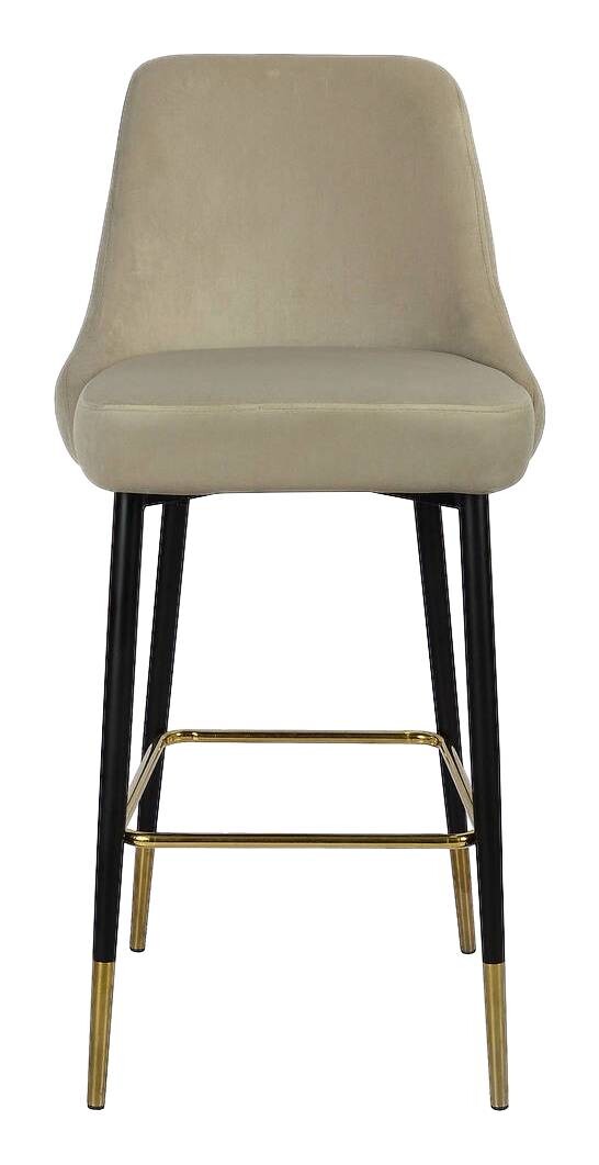 Barhocker Mojo 101 taupe Microfaser B/H/T: ca. 53x110x57 cm