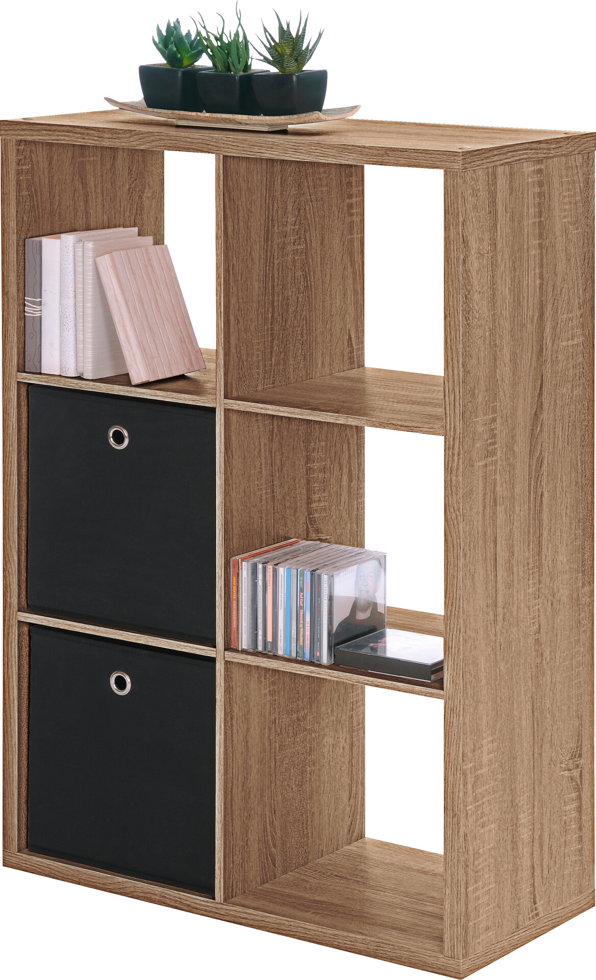 Raumteiler Max Eiche Sonoma Nachbildung B/H/T: ca. 73x107x33 cm