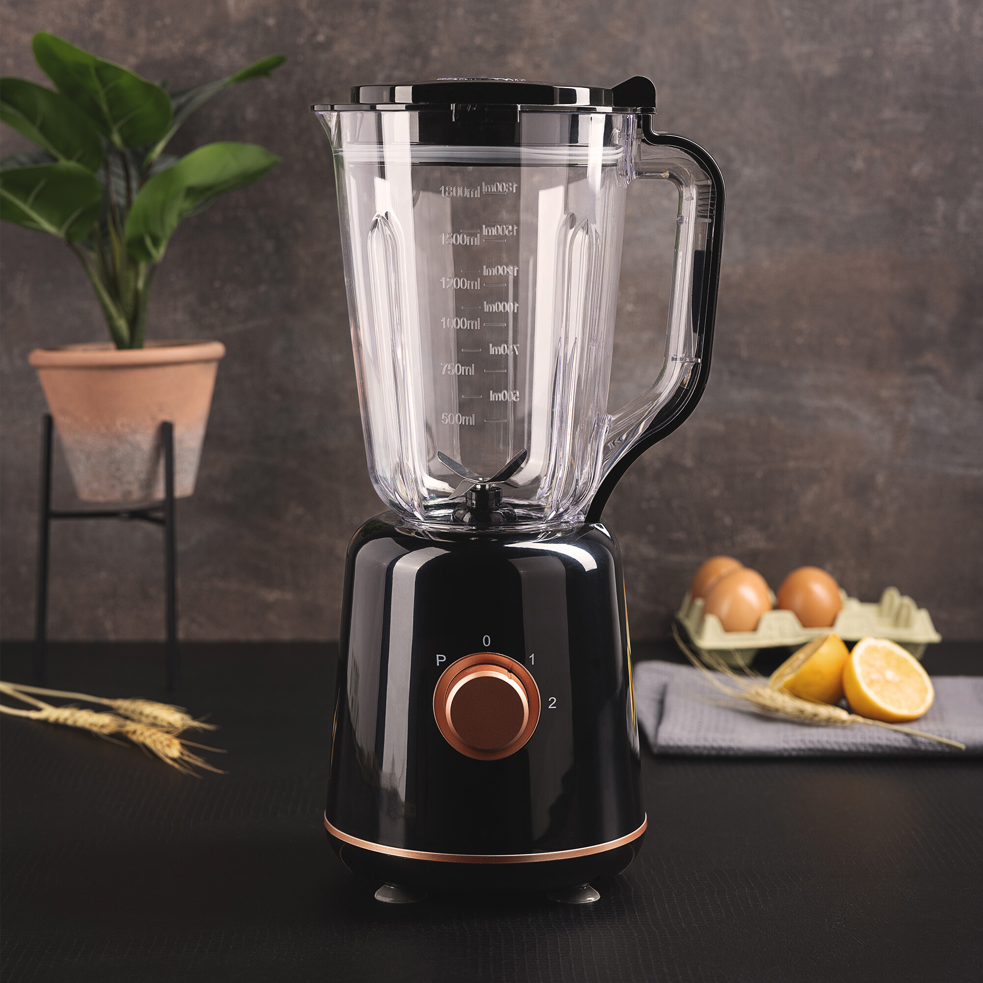 BERGNER Stabmixer schwarz Stahl Kunststoff B/H/L: ca. 18x40,5x20,5 cm BERGNER Stabmixer schwarz Stahl Kunststoff B/H/L: ca. 18x40,5x20,5 cm